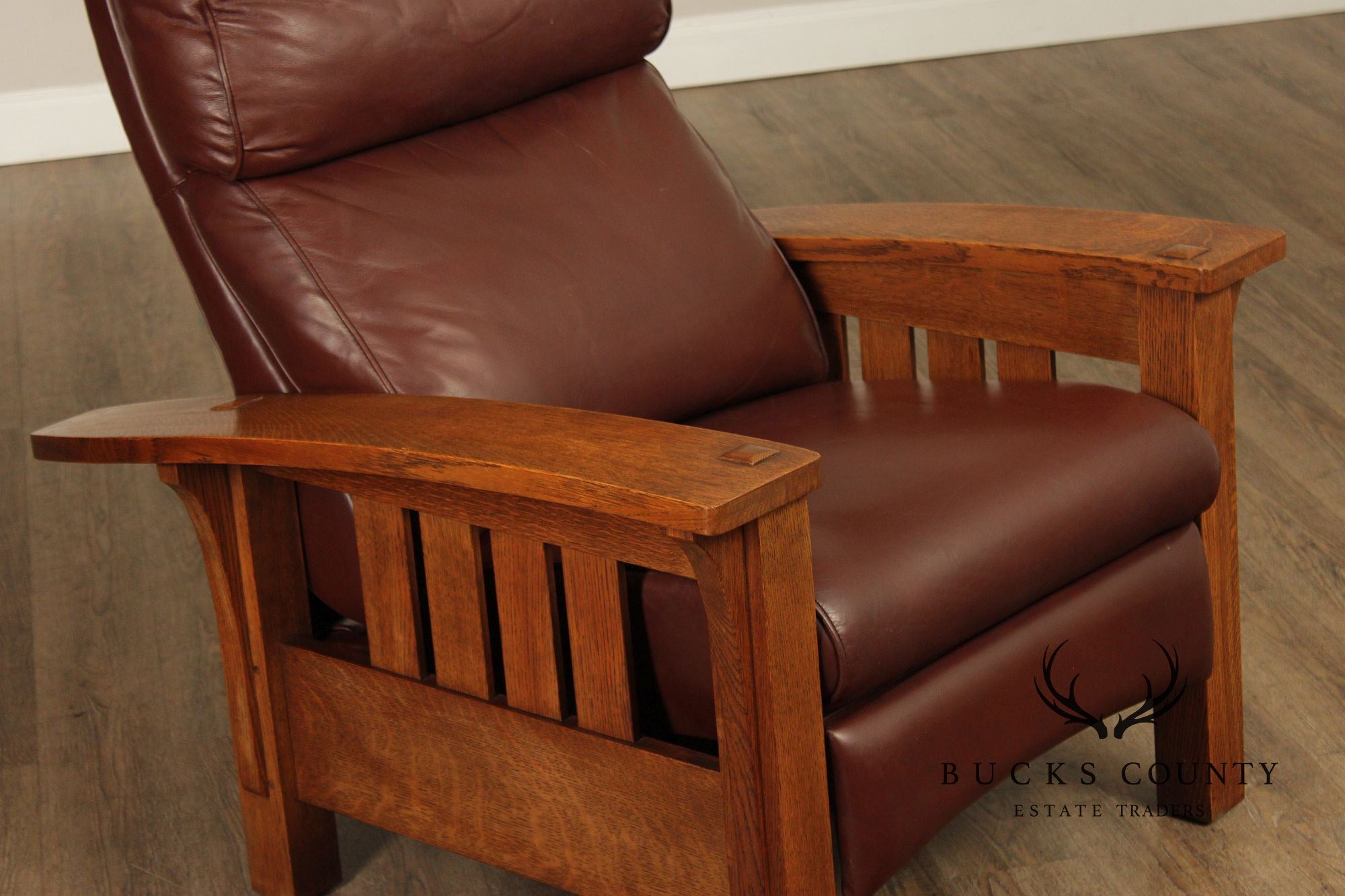Stickley Mission Collection Oak Recliner