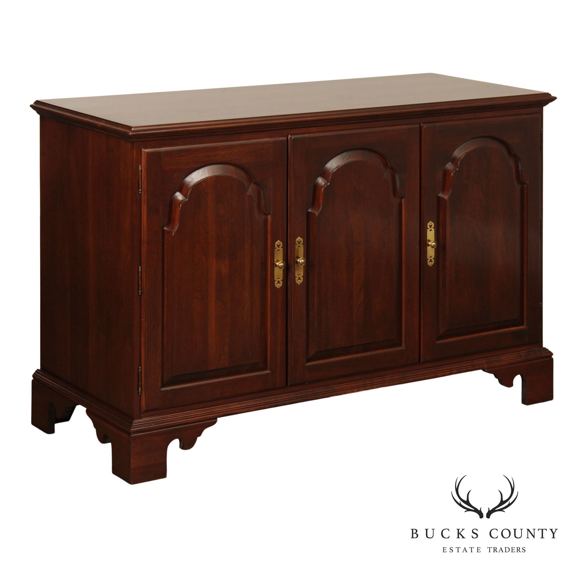 Ethan Allen Georgian Court Cherry Sideboard Media Console