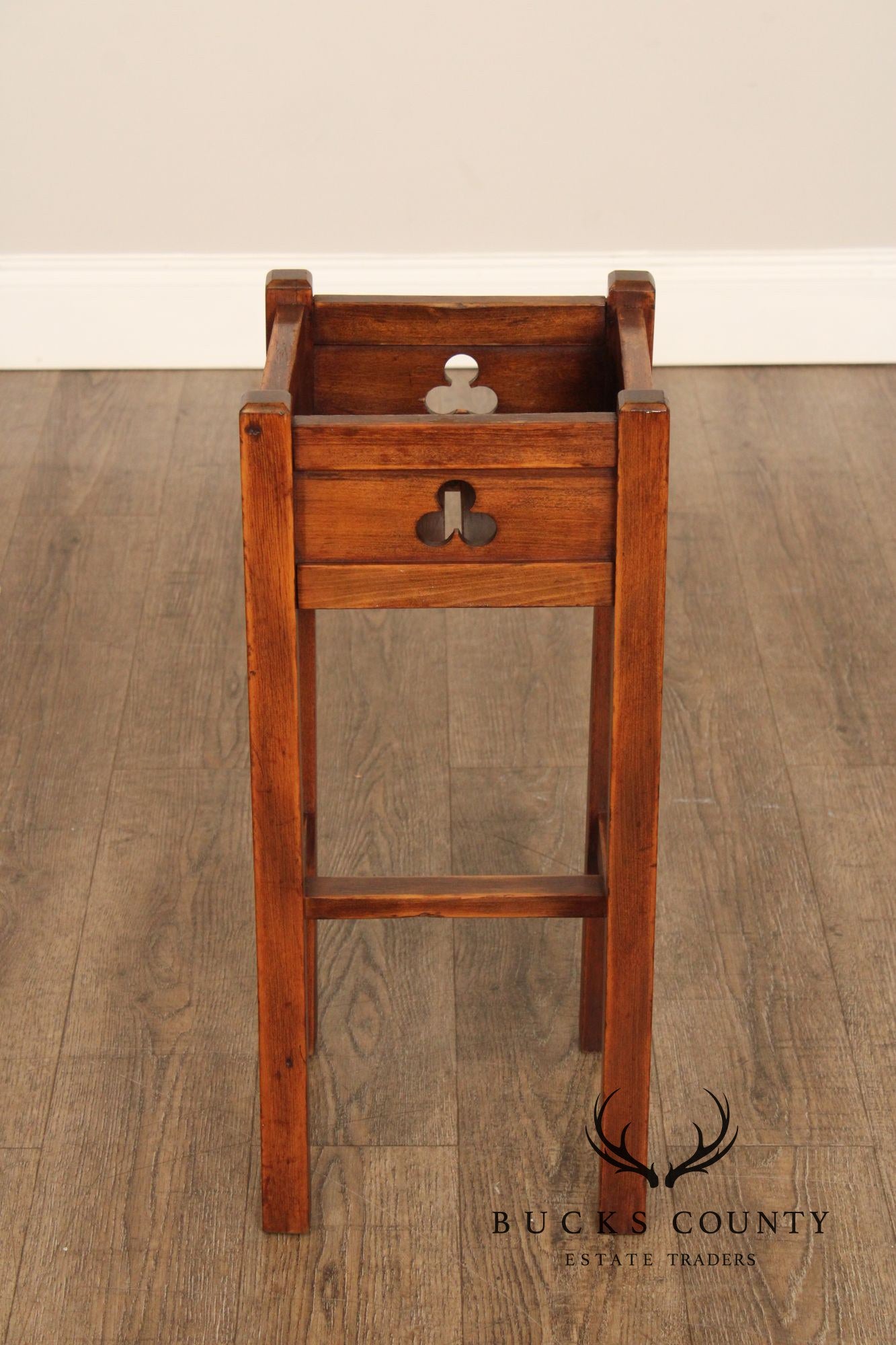 Antique Arts and Crafts Plant Stand