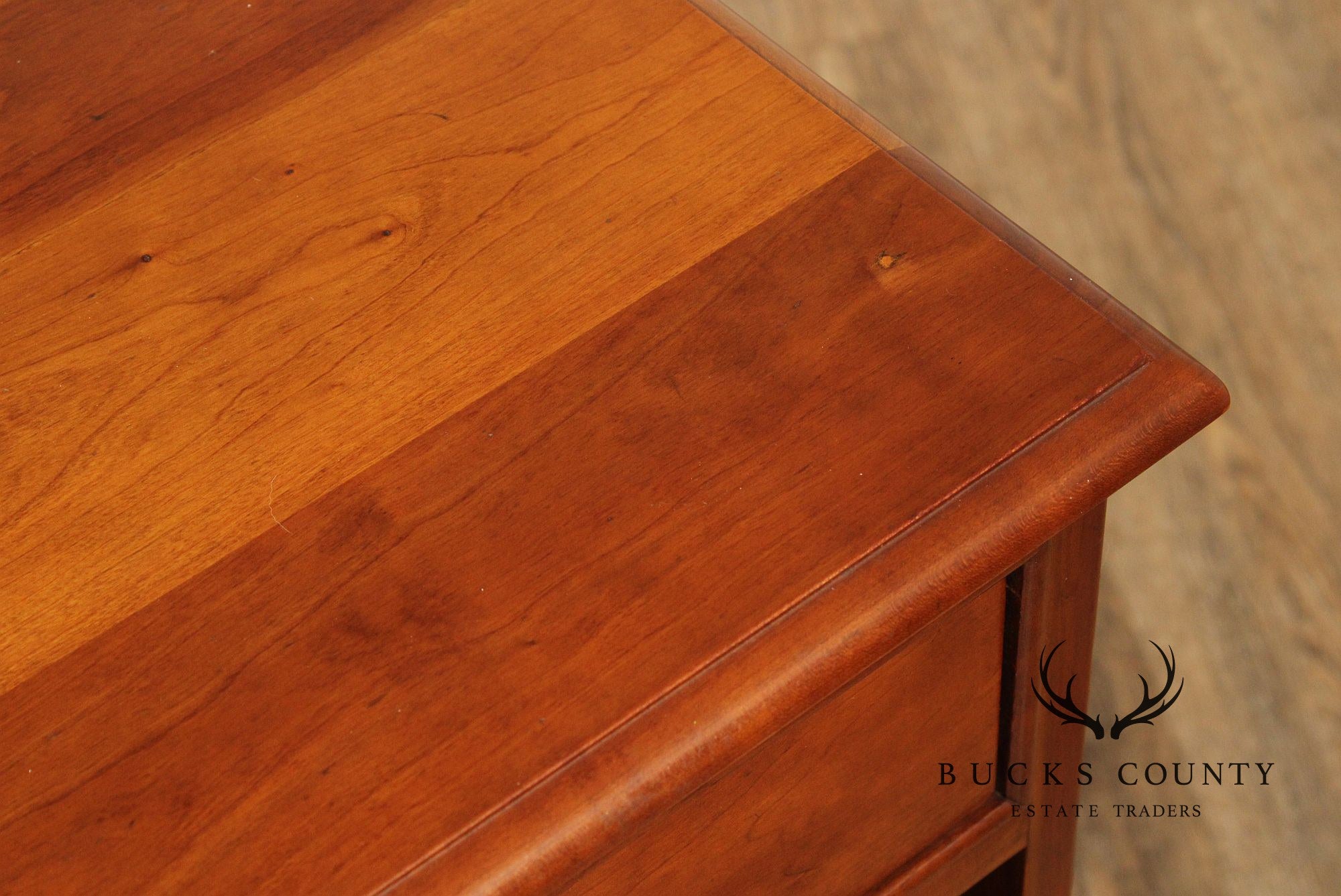 Stickley Chippendale Style Cherry Nightstands