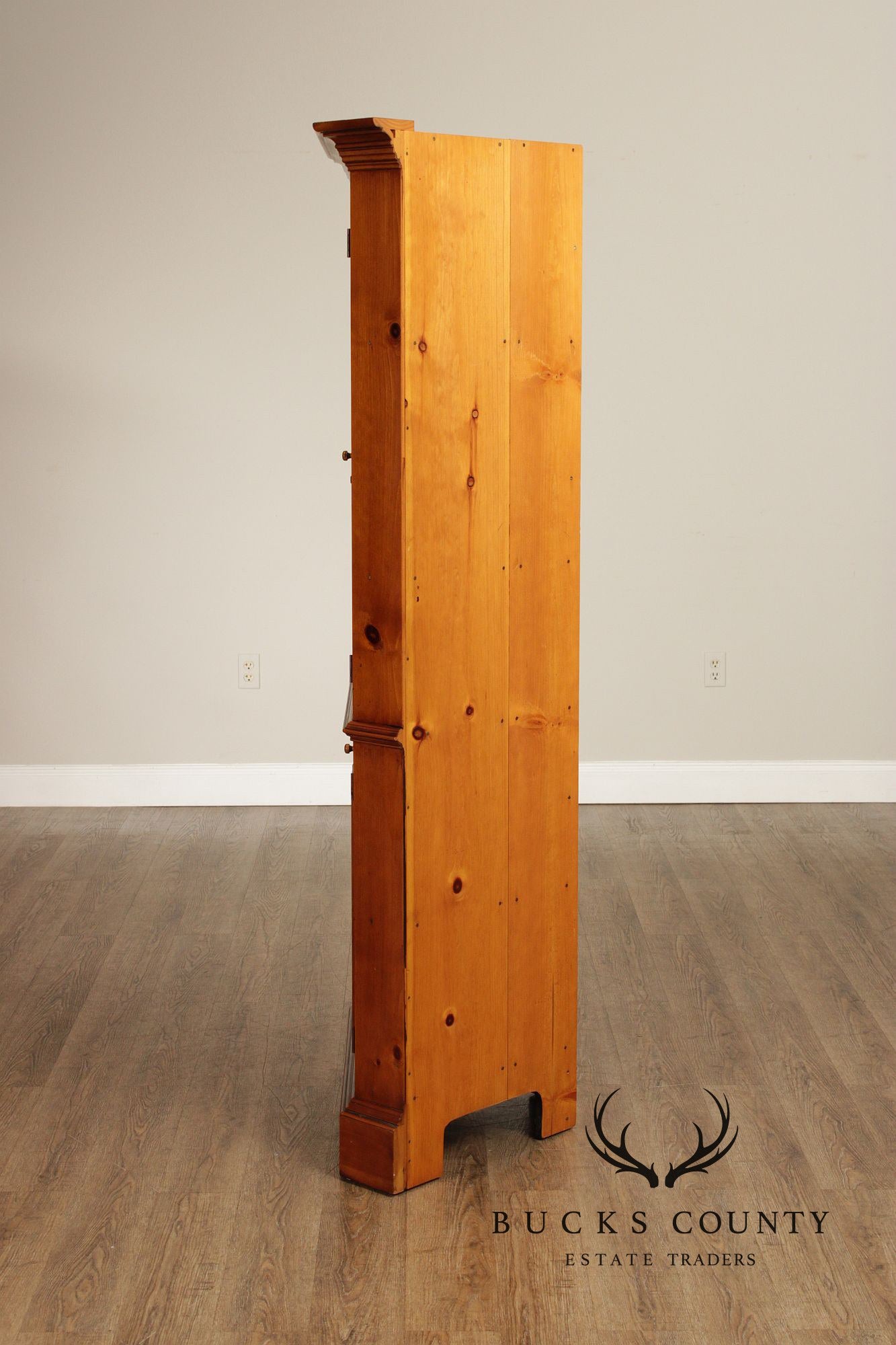 William Draper Country Pine Corner Cabinet