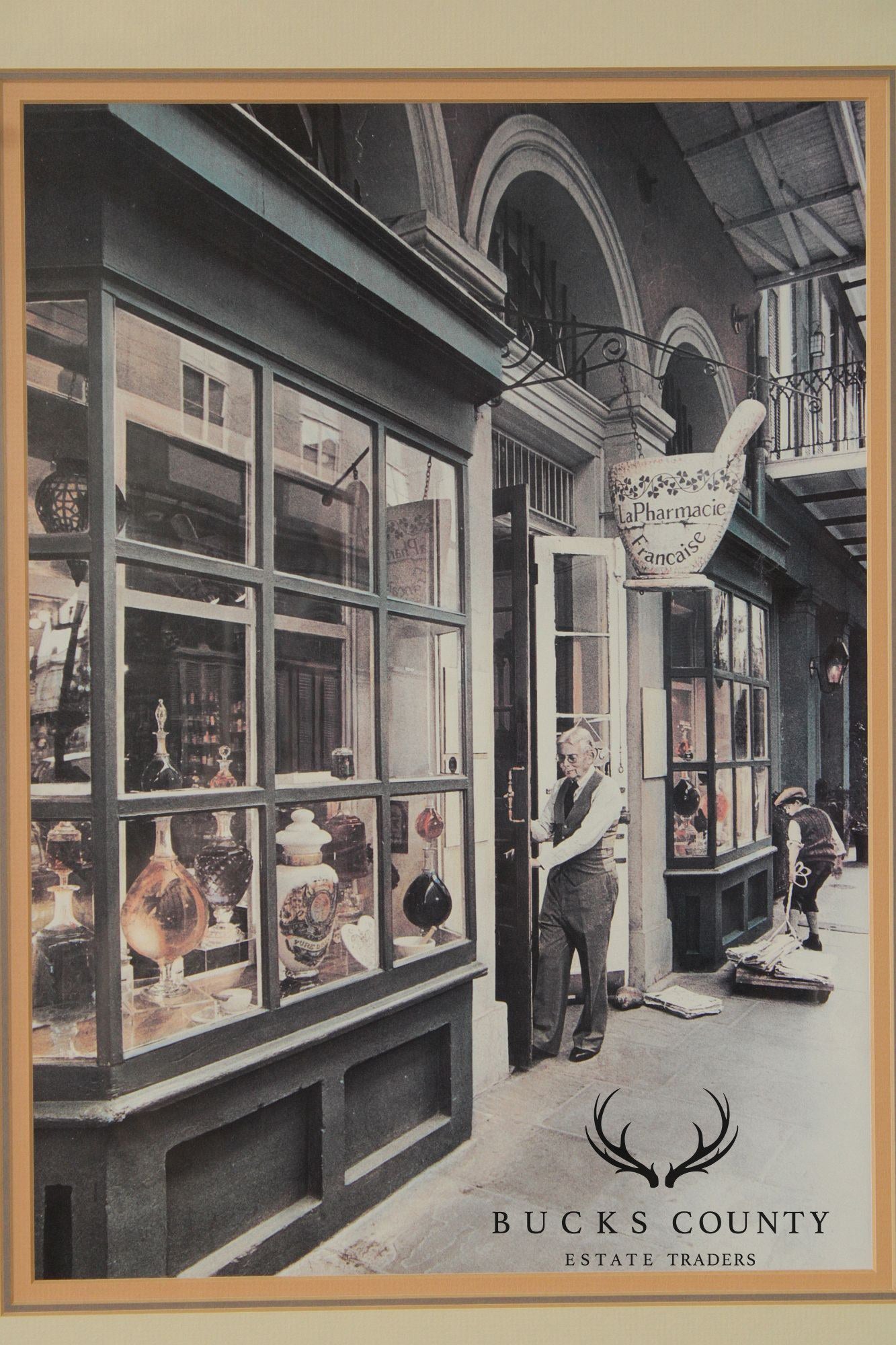 Vintage Pair of Framed Prints, New Orleans Pharmacy Museum