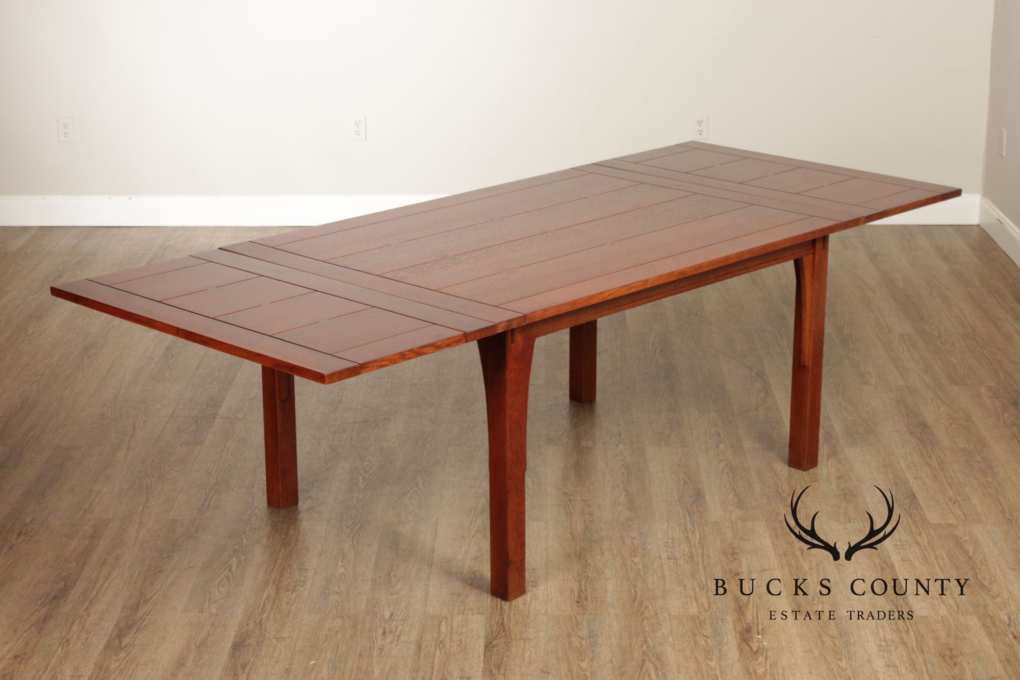 Stickley Mission Collection Oak Extendable Dining Table
