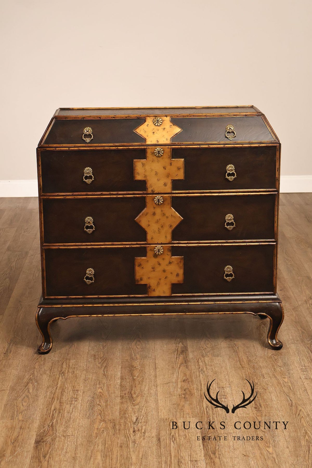 John-Richard European Crossroads Asian Chinoiserie Four-Drawer Chest