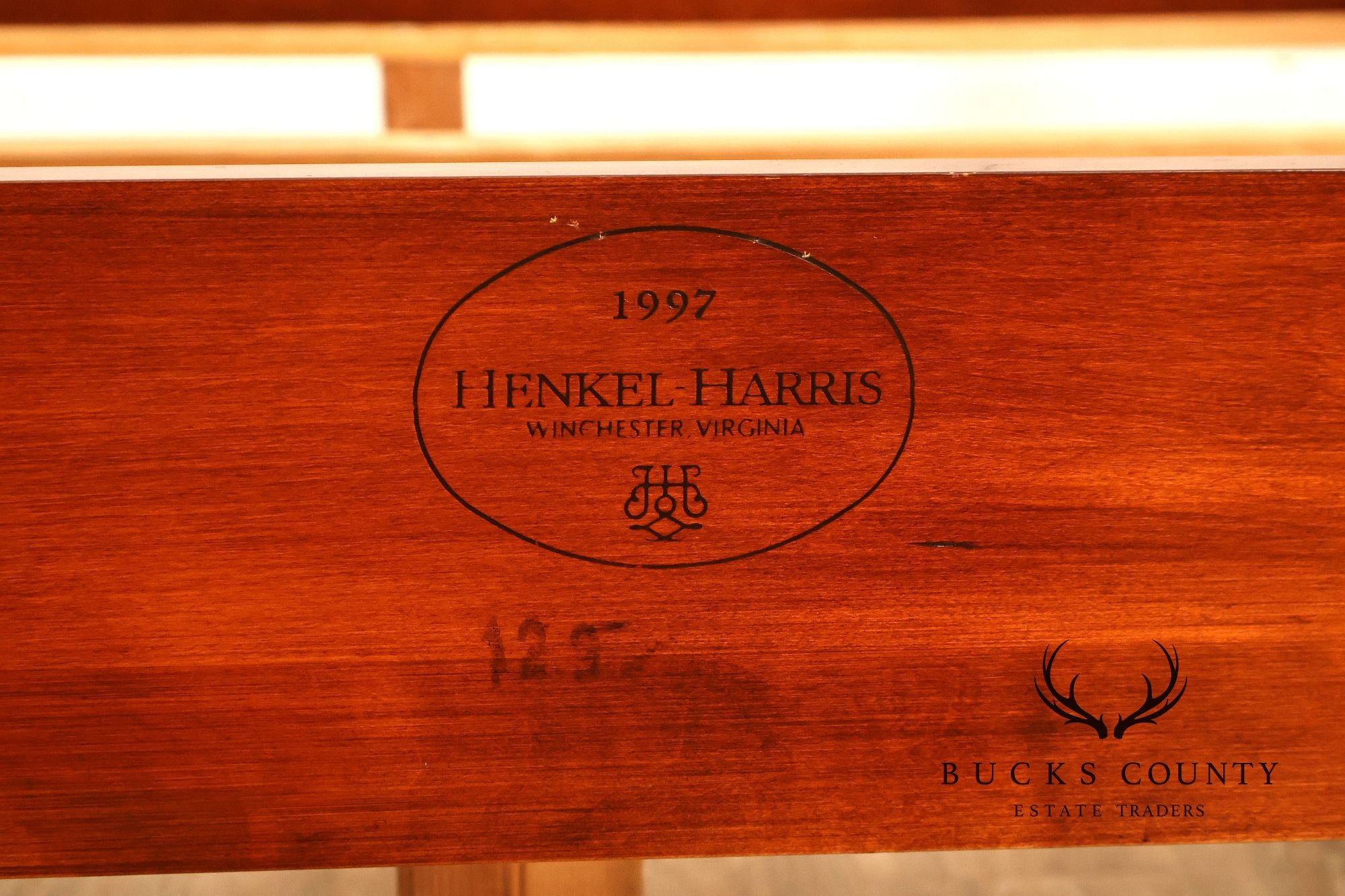 Henkel Harris Solid Cherry King Four Poster Bed