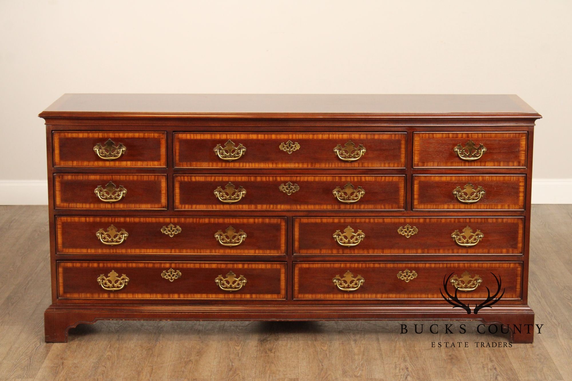 Drexel 18th Century Collection Mahogany Long Dresser