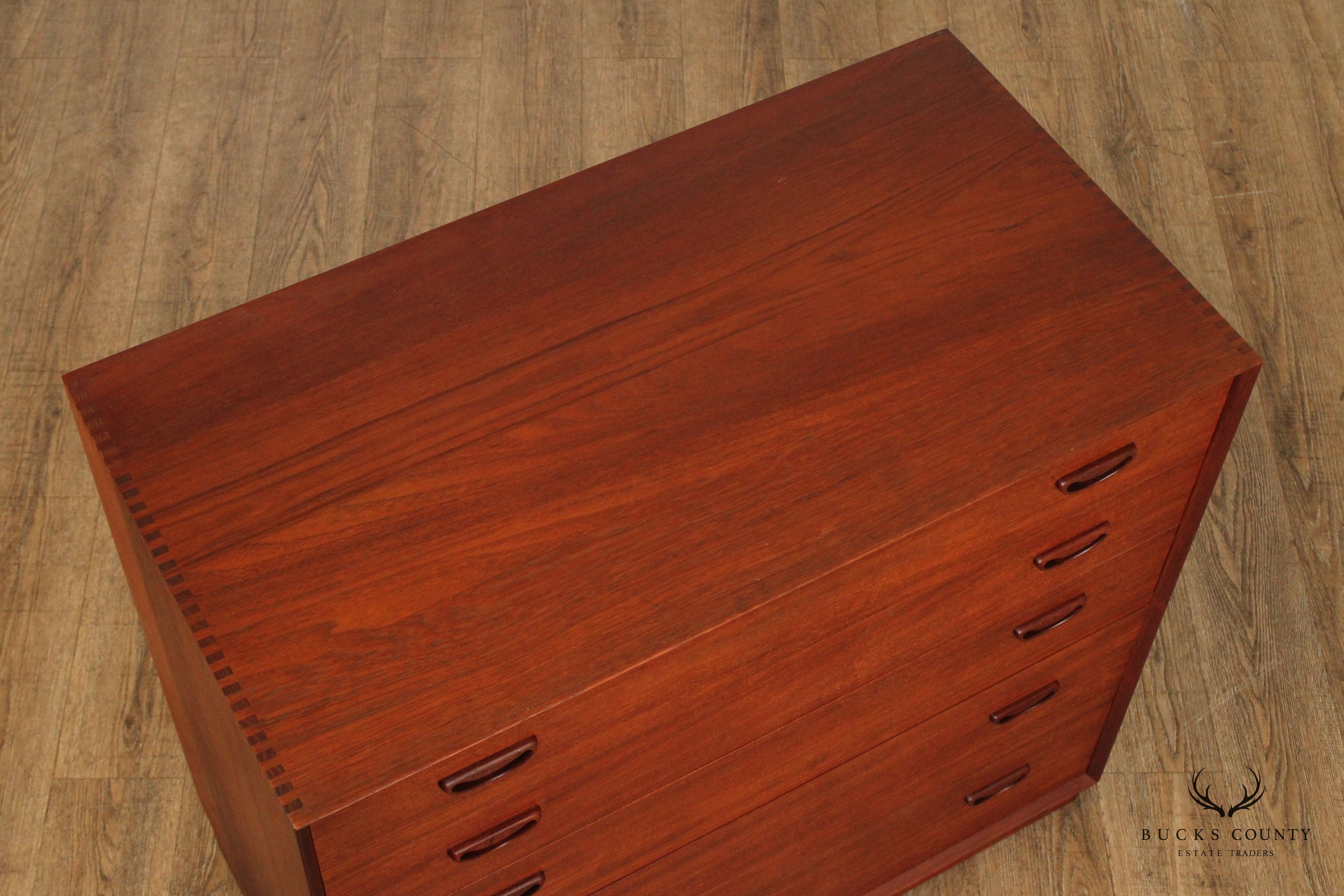 Danish Modern Teak Chest Of Drawers By Peter Hvidt and Orla Molgaard-Nielsen