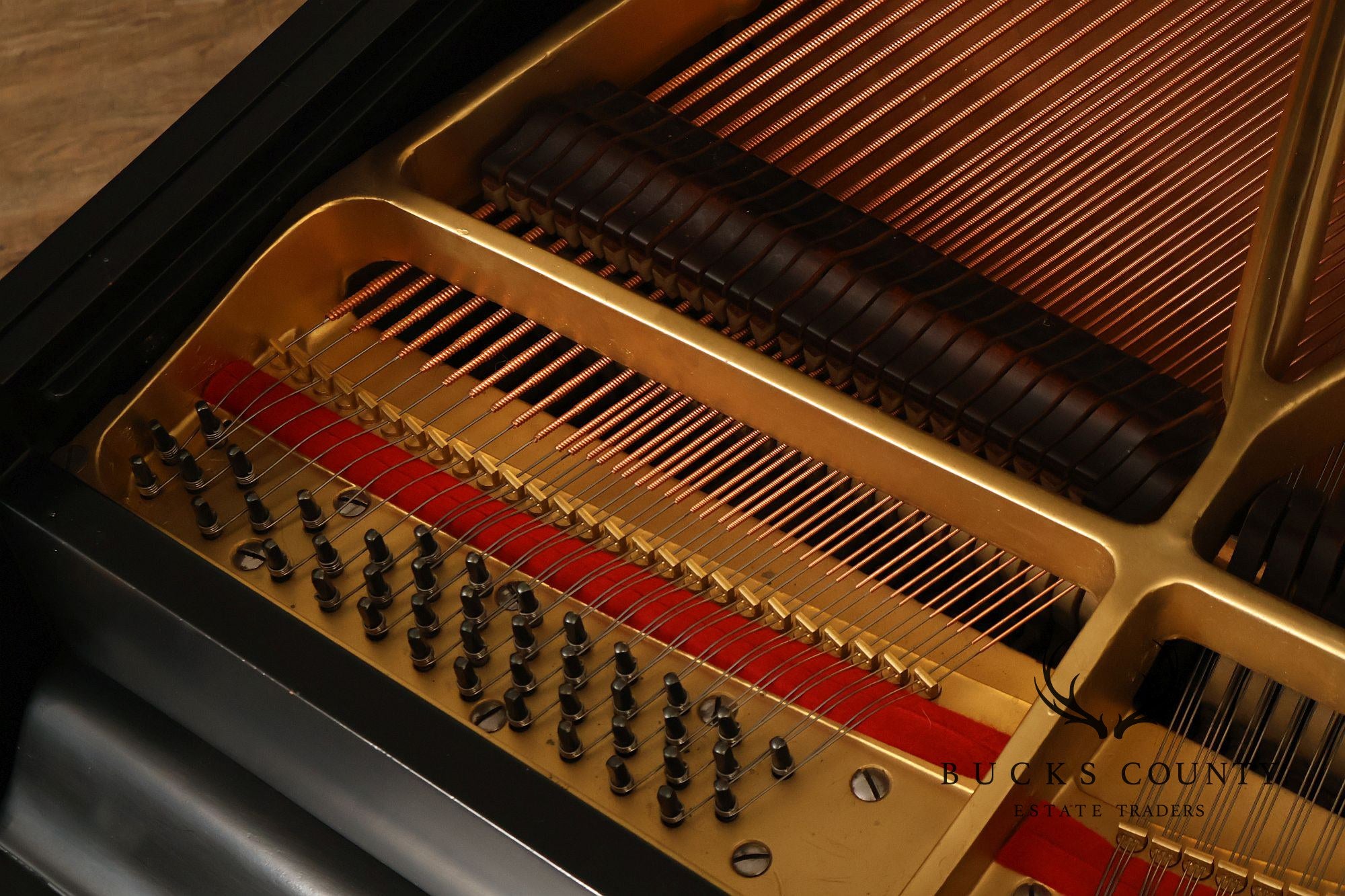 Kurtzman Ebonized Grand Piano And Duet Bench