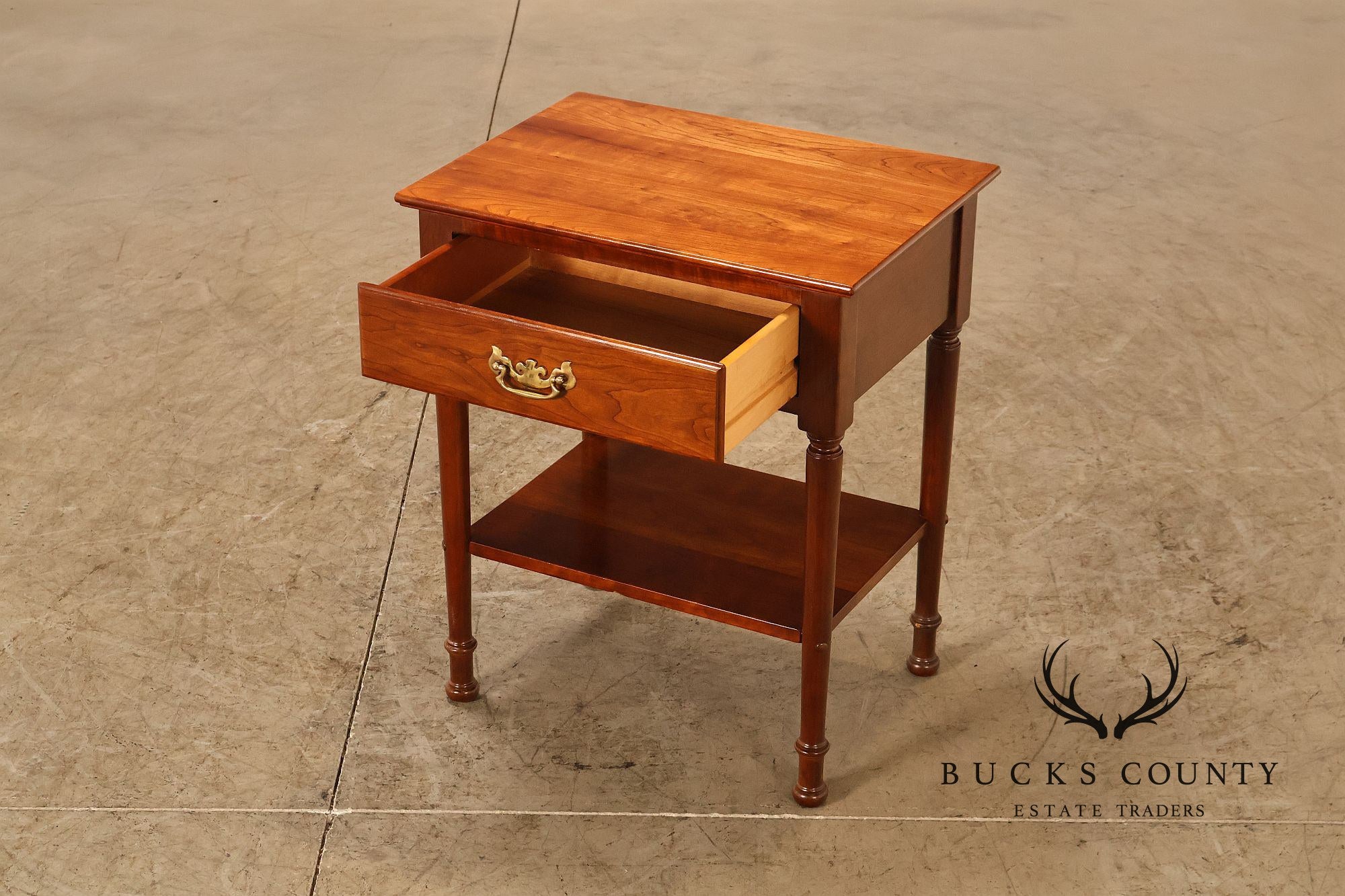 Stickley Cherry Valley Pair Of One Drawer Night Stands