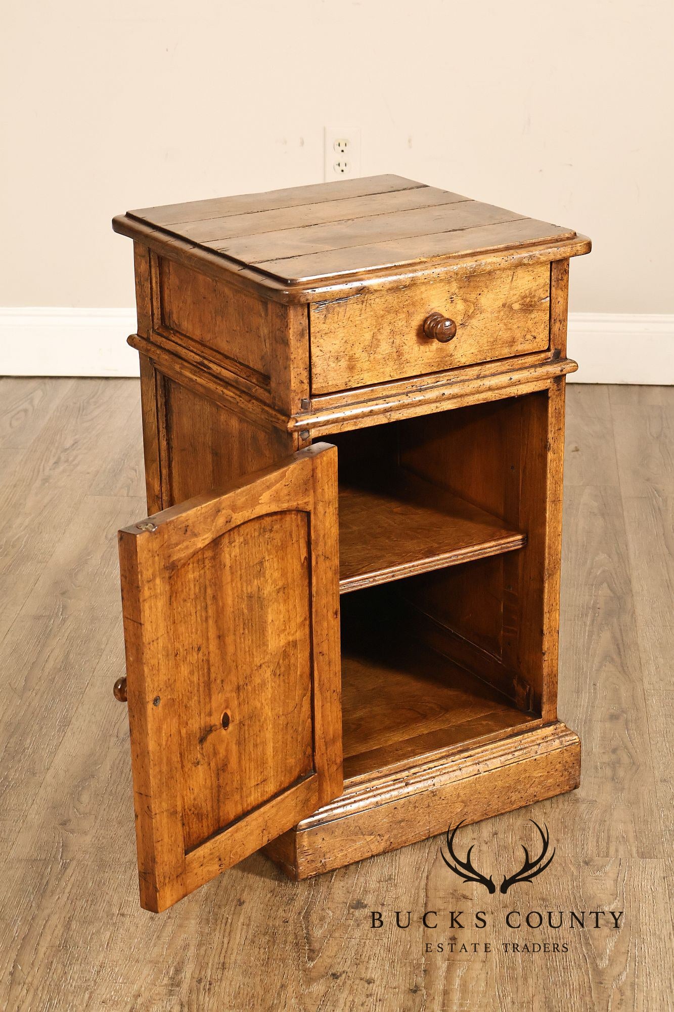 Guy Chaddock Melrose Collection Rustic One Drawer Nightstand