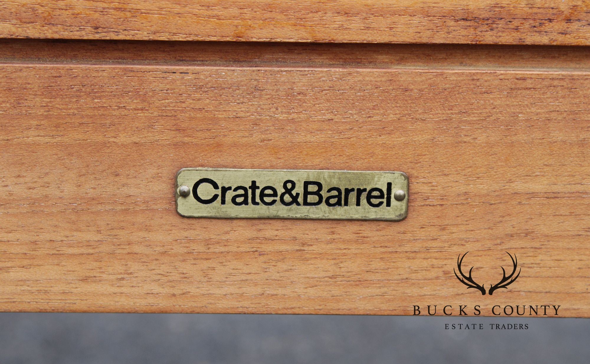 Crate & Barrel Outdoor Teak Bench