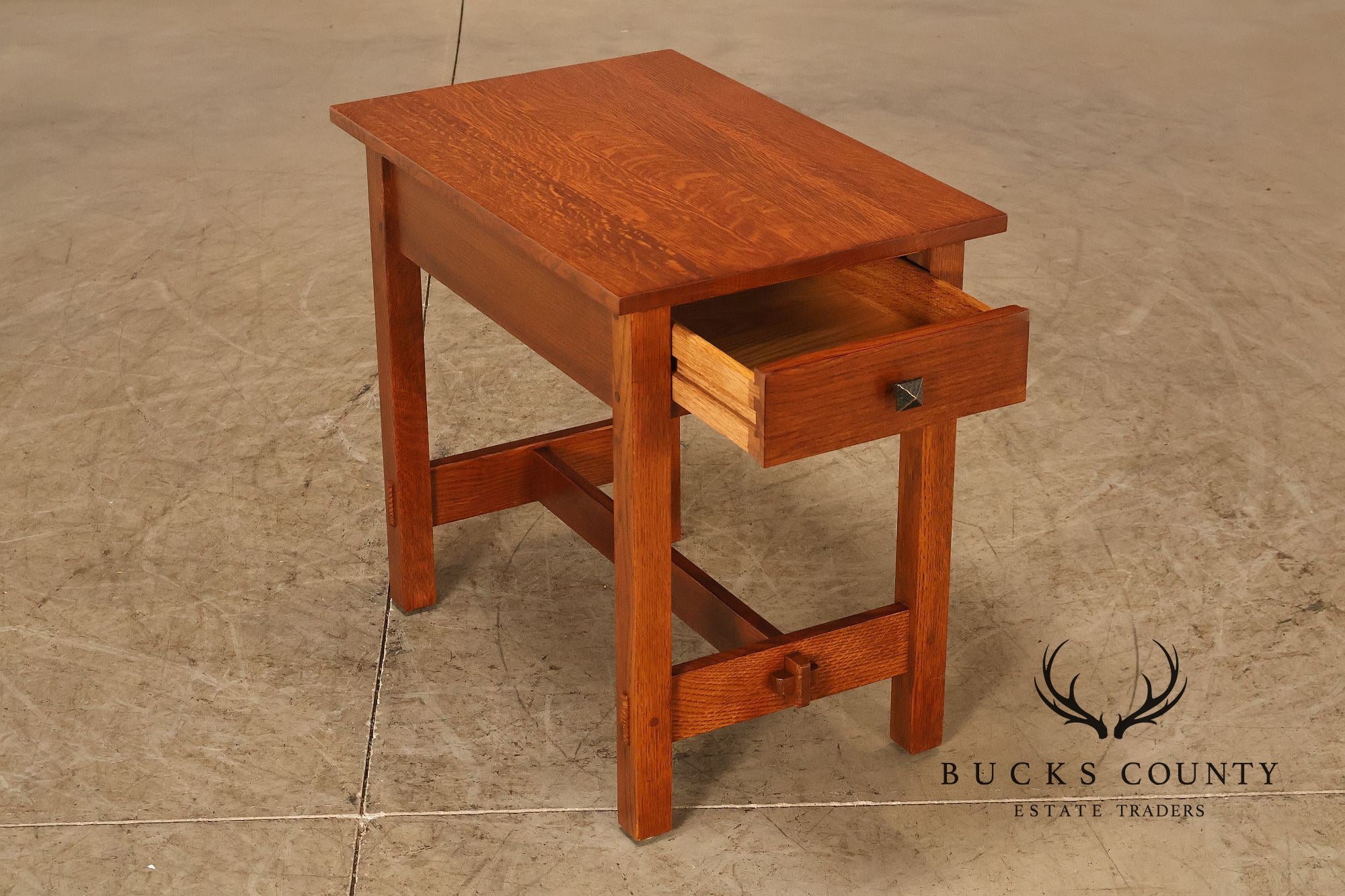 Stickley Mission Collection Pair of Oak End Tables