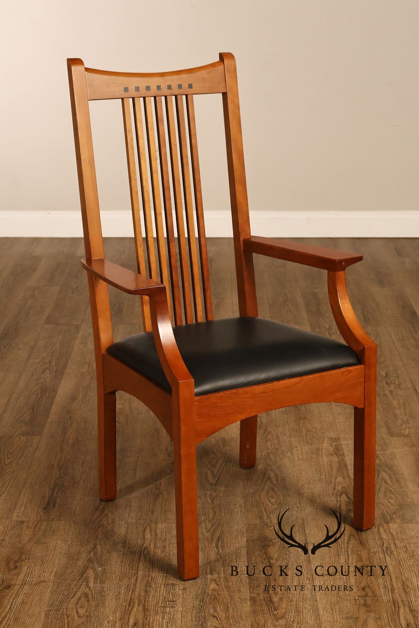 Stickley 21st Century Collection Set of Six Cherry Dining Chairs