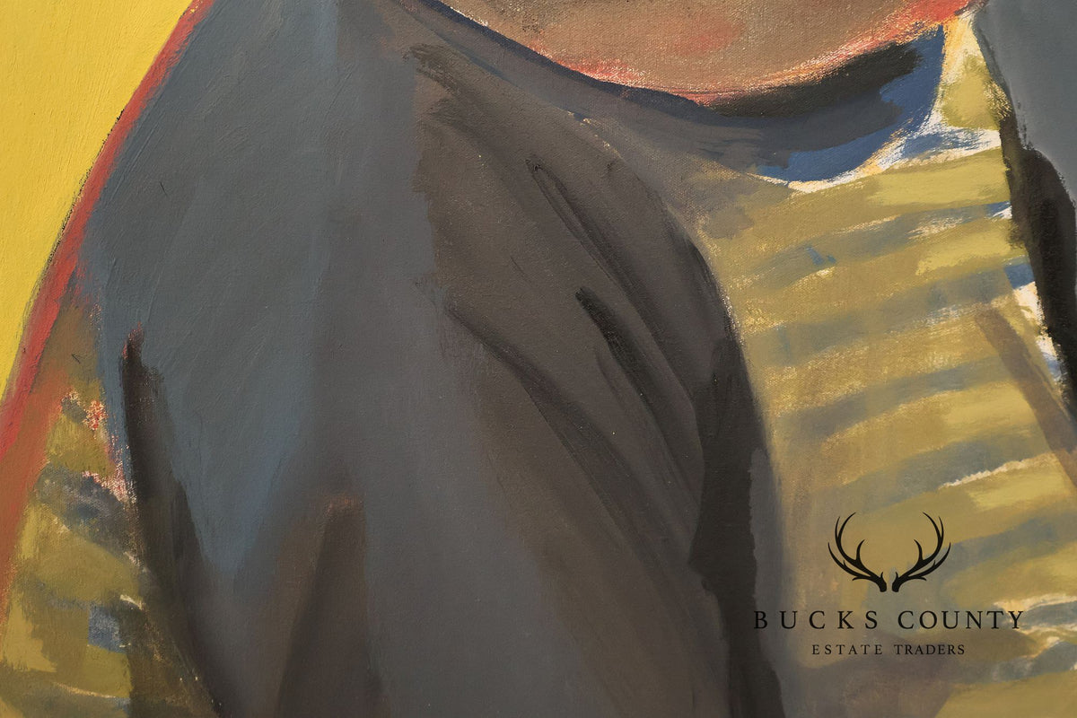 Anne Cooper Dobbins Oil Painting, 'Vanessa Alone'