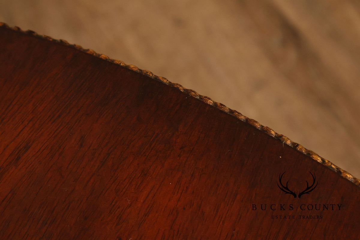 Italian Regency Style Mahogany Center Table