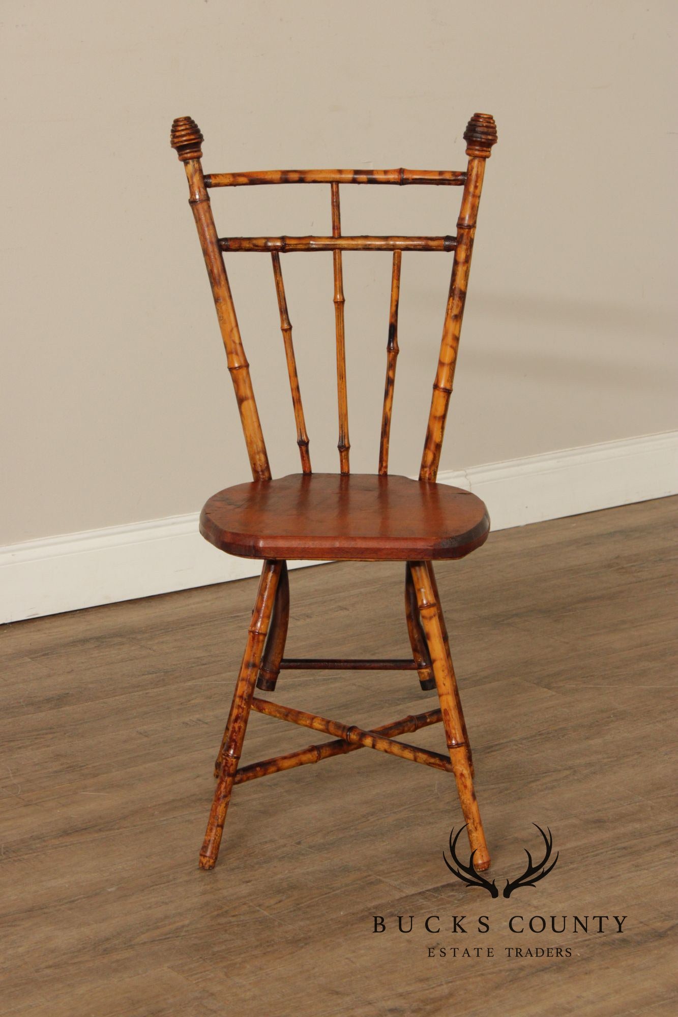 Antique Aesthetic Movement Bamboo Side Chair