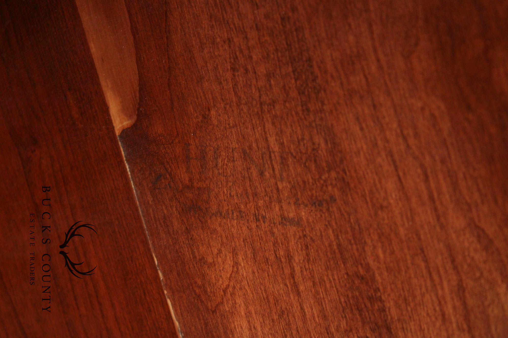 Hunt Country Furniture Round Top Cherry Dining Table