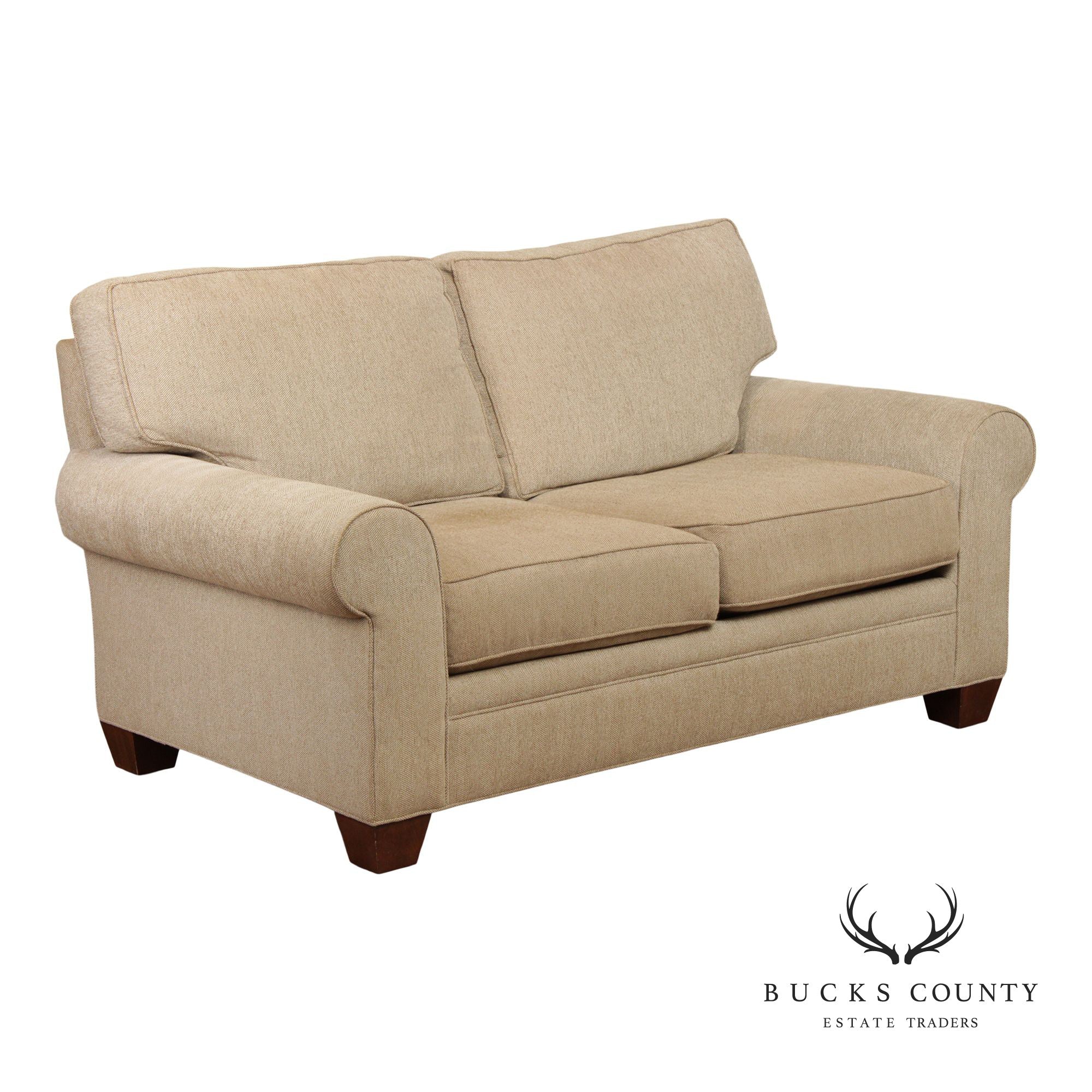 Stickley Traditional Upholstered Loveseat