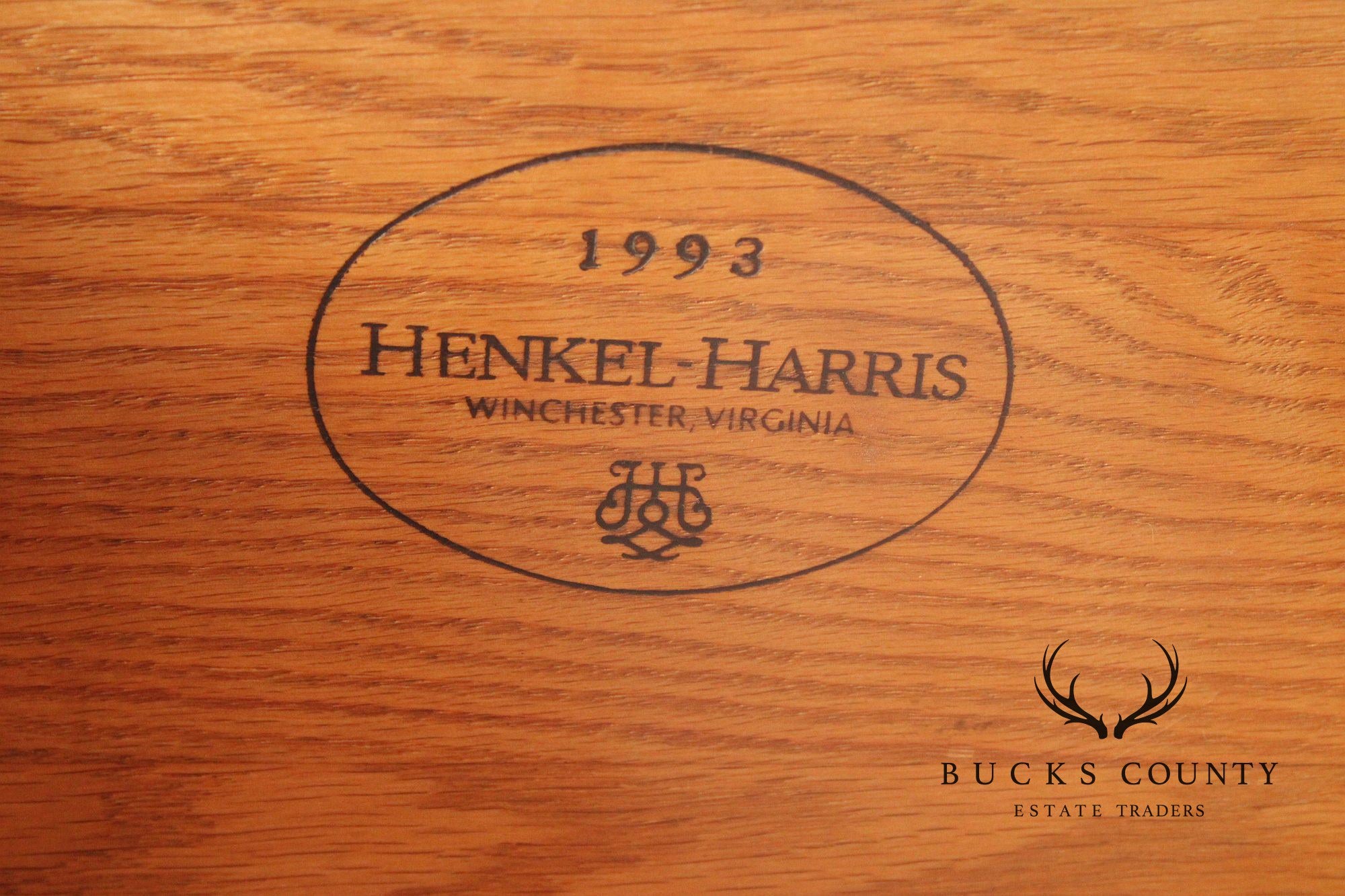 Henkel Harris Mahogany Entertainment Armoire