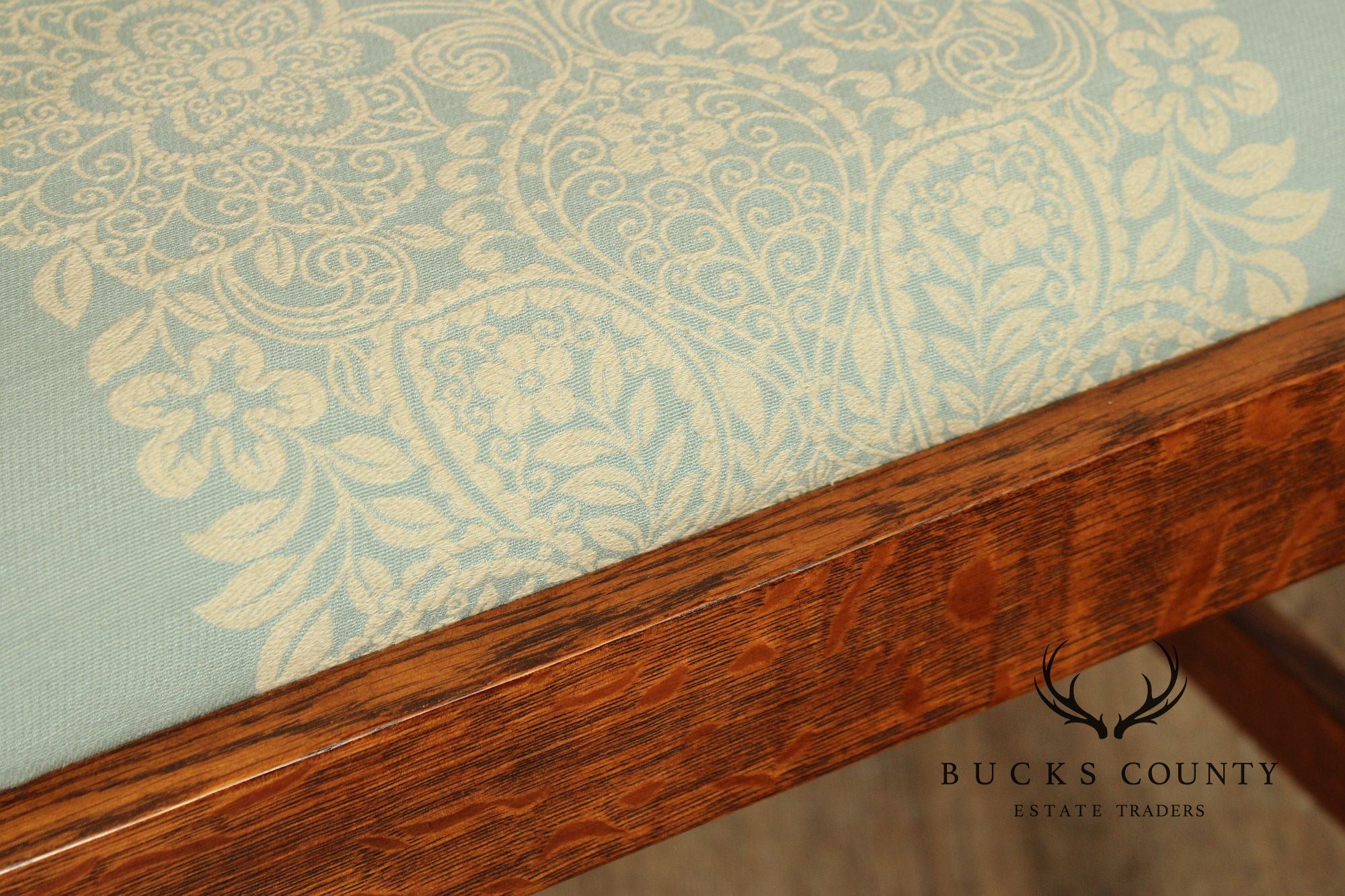 Stickley Mission Collection Set Of Eight Oak Dining Chairs