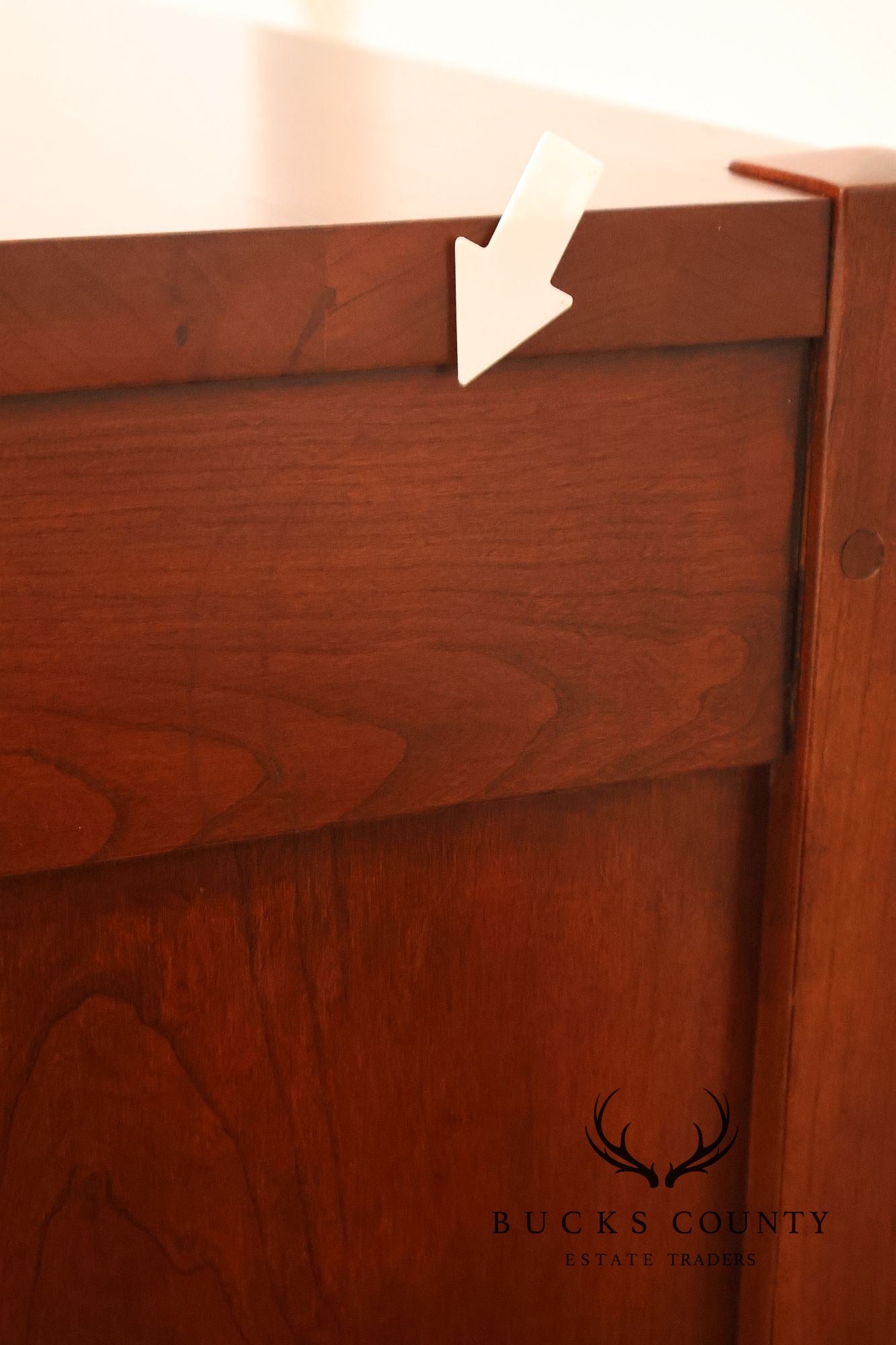 Stickley Mission Collection Pair Of Cherry Three Drawer Nightstands