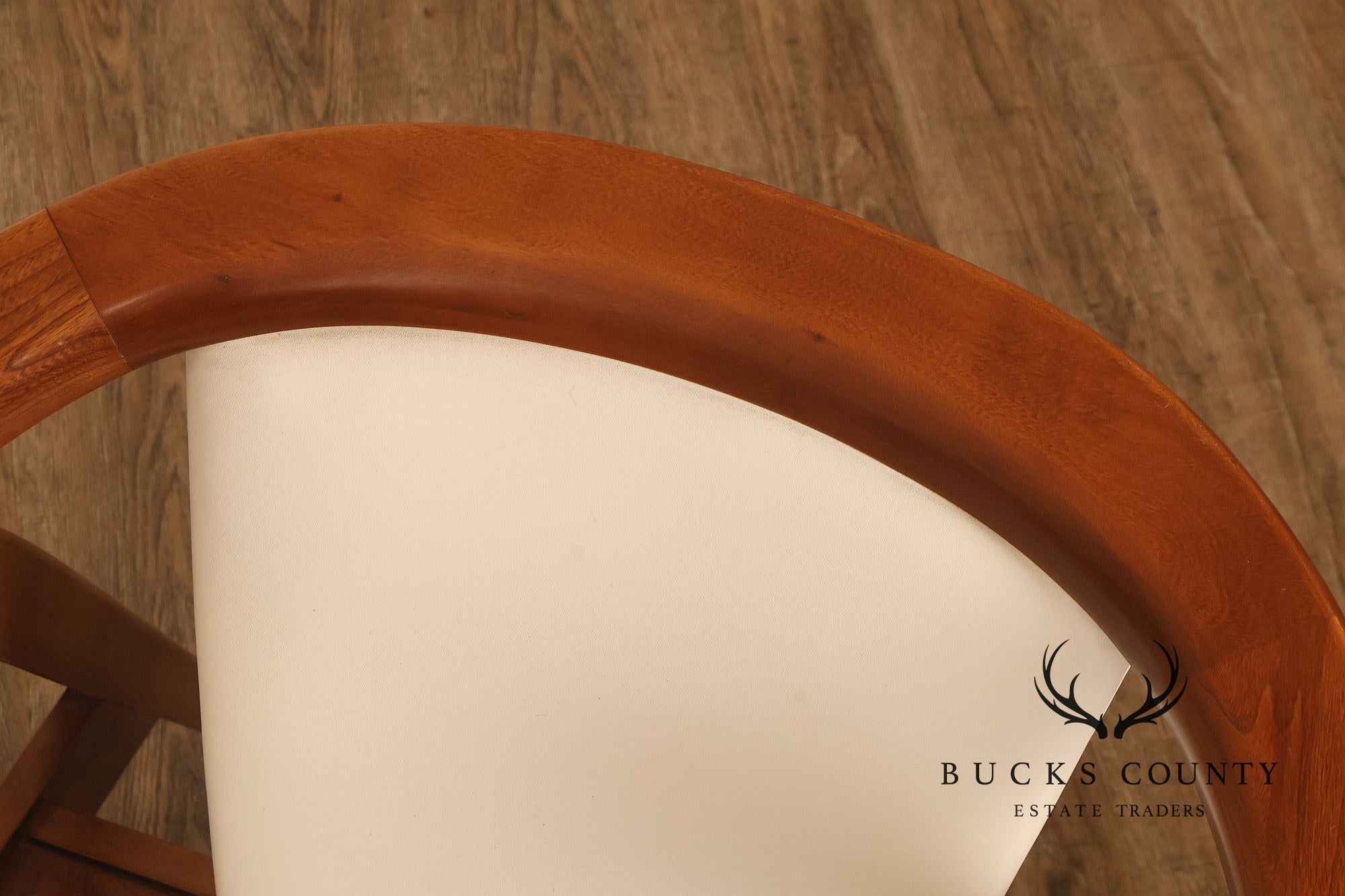 Home Chair Co. Danish Modern Style Curved Back Lounge Chair