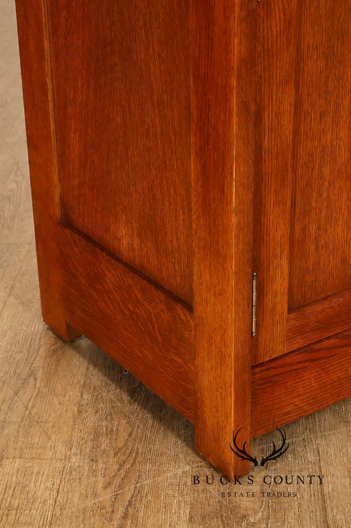 Stickley Mission Collection Oak Harvey Ellis Inlaid Server