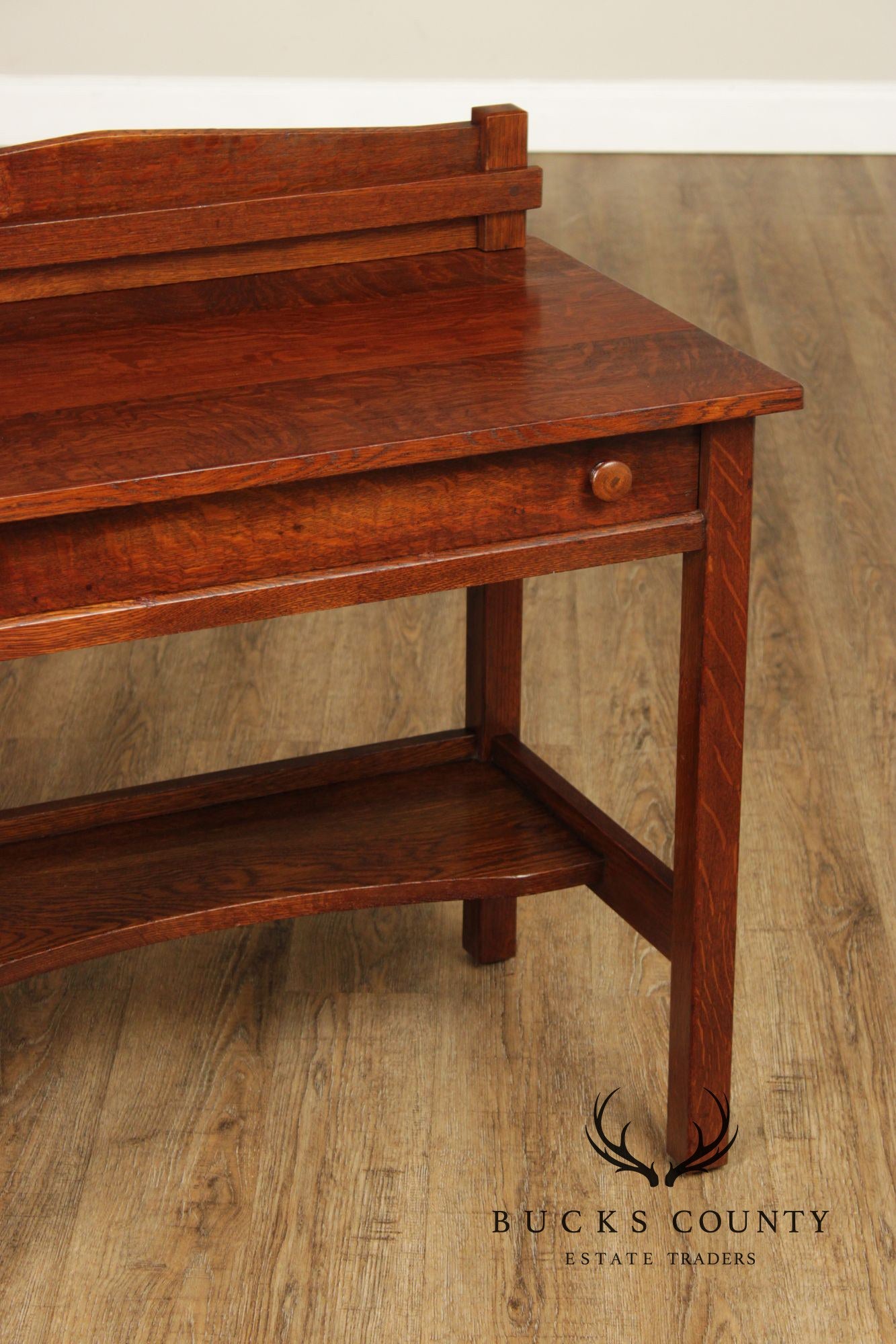 L. & J.G. Stickley Mission Oak Writing Desk