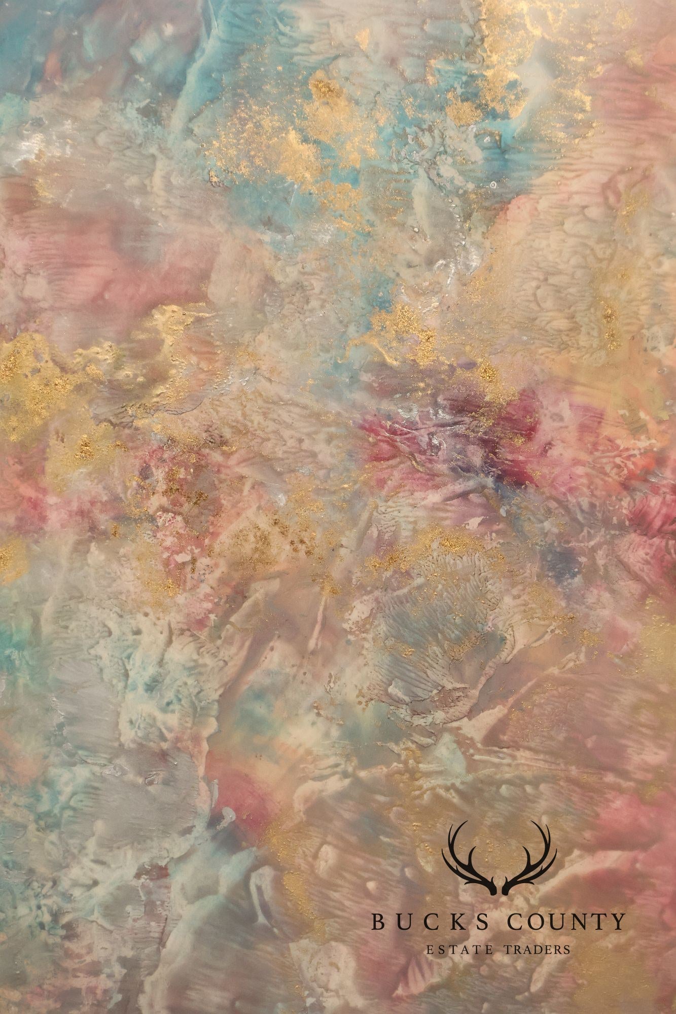 Suzanne Marinell Mixed Media Painting, 'Merlin's Alchemy'
