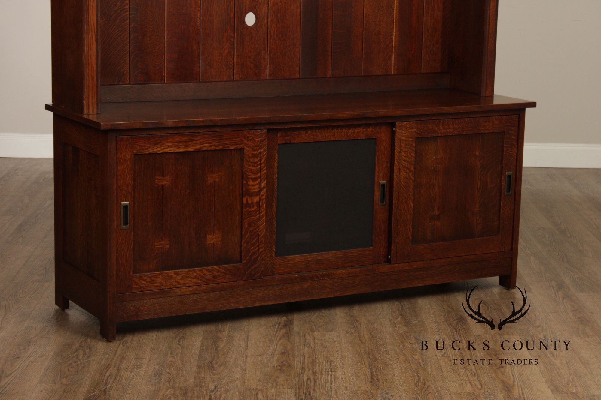 Stickley Mission Collection Oak Media Console