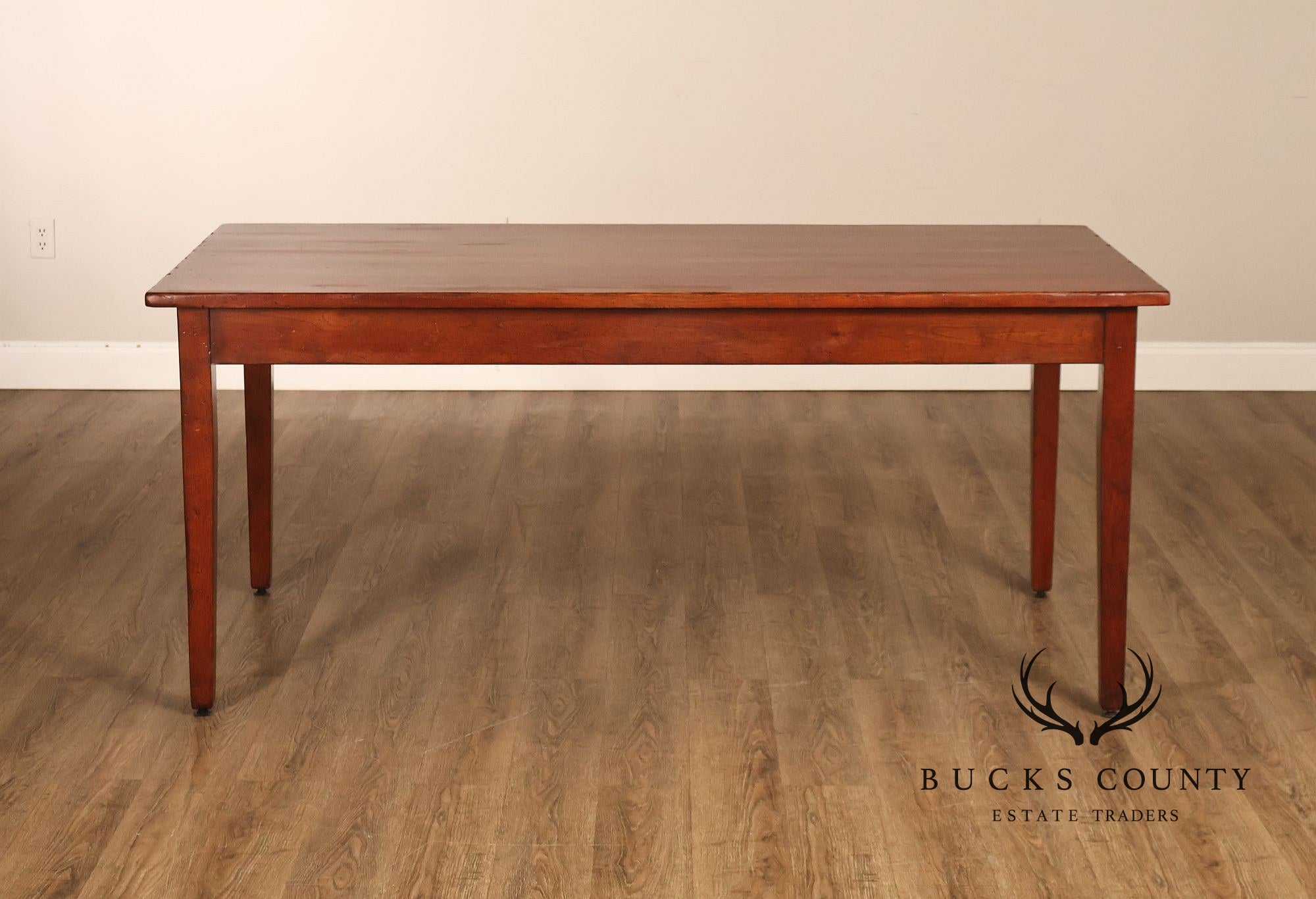 Wright Shaker Style Cherry Dining Table Farmhouse Table