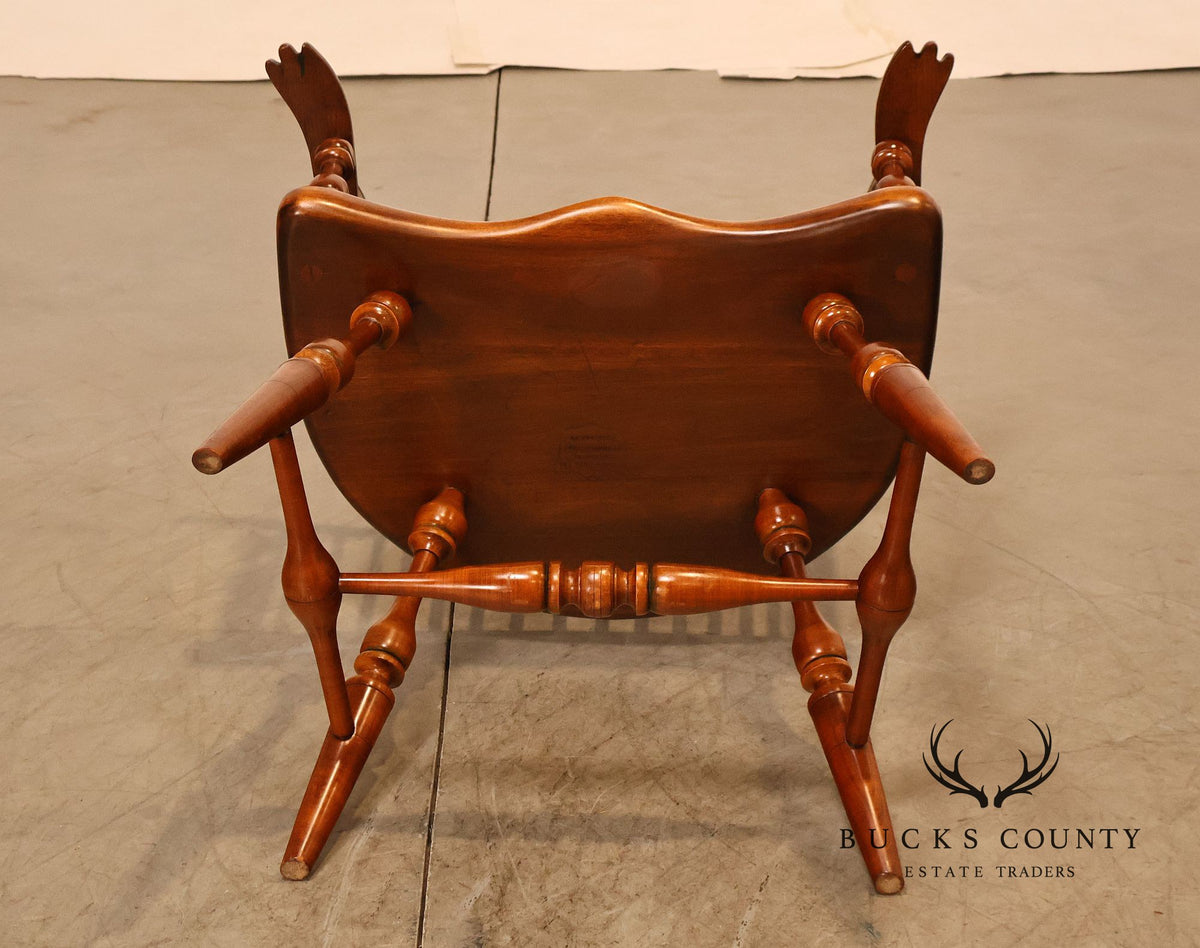 Frederick Duckloe Cherry Comb-Back Windsor Armchair