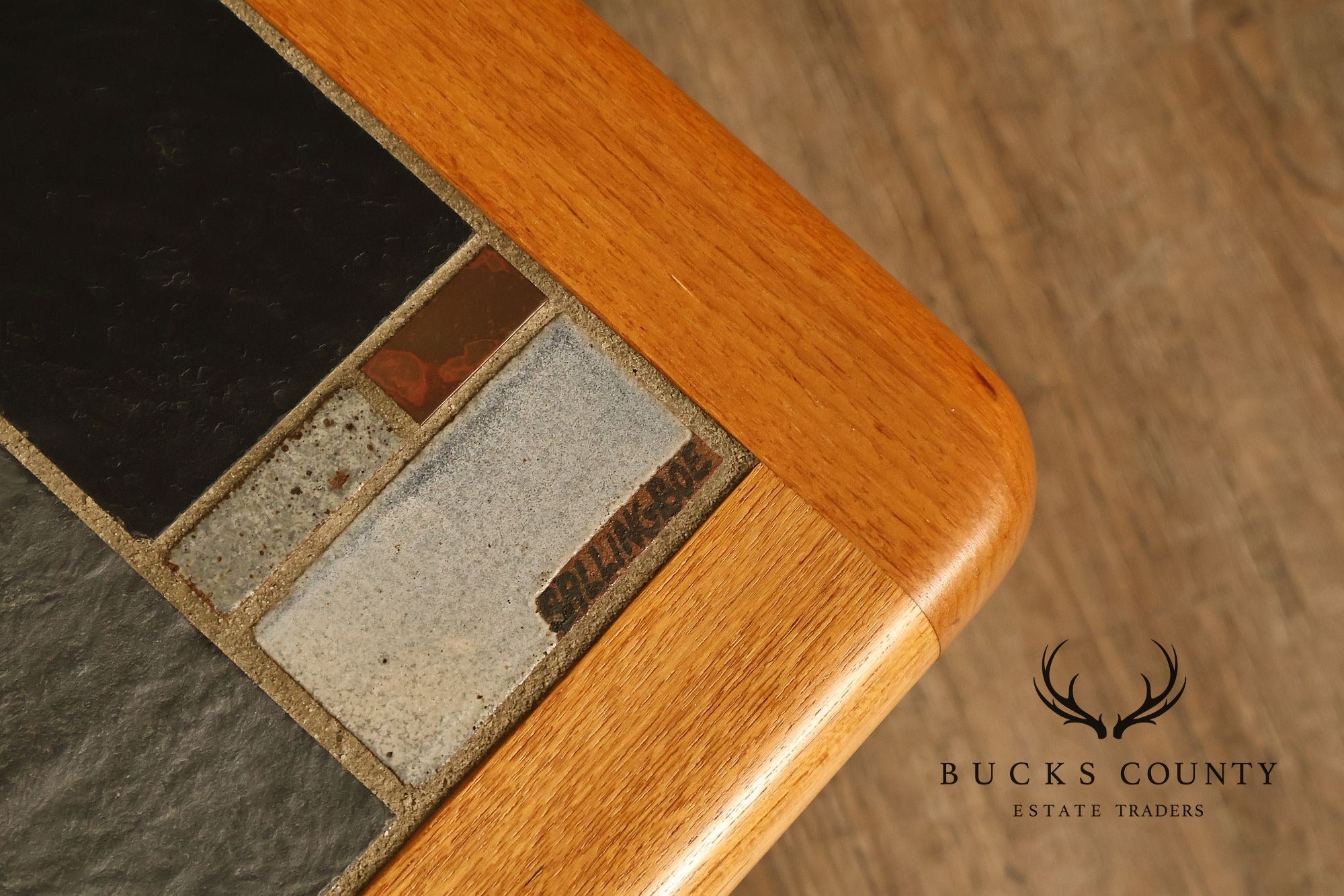 Sallingboe Jelling Pair Of Danish Modern Teak Tile Top End Tables