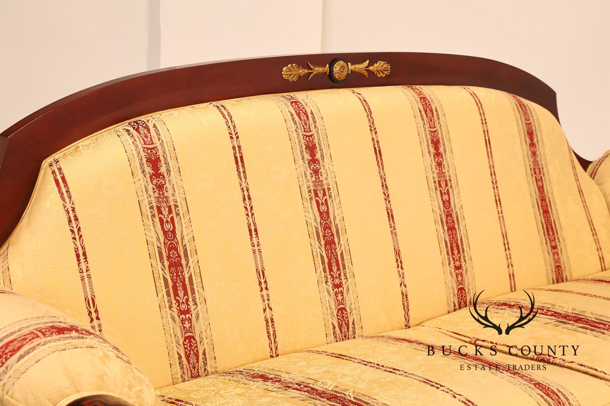 Empire Style Mahogany Sofa