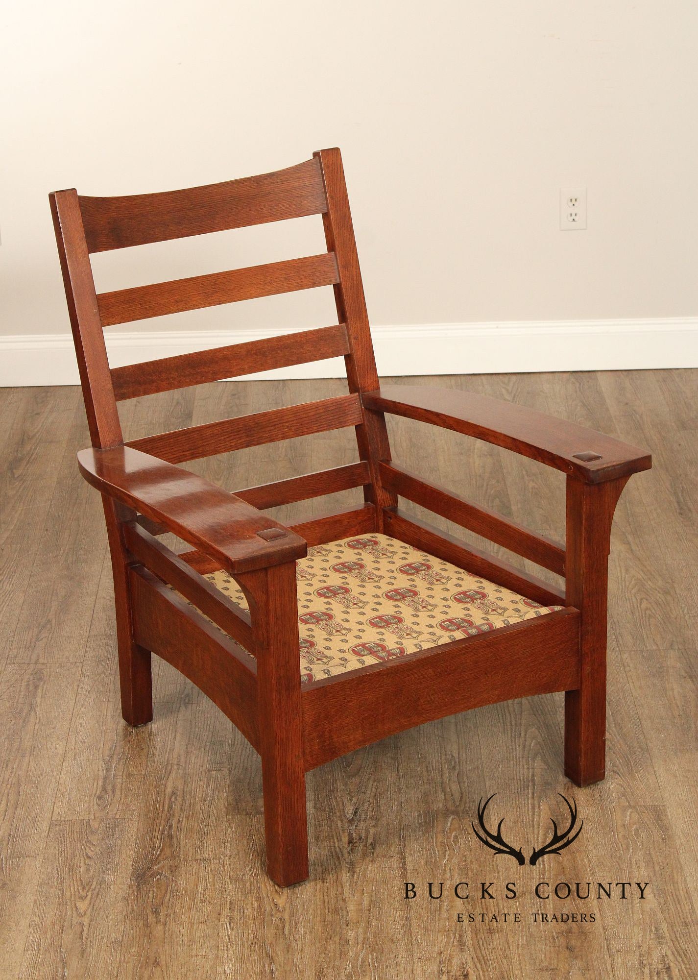 Stickley Mission Collection Oak  Lounge Chair