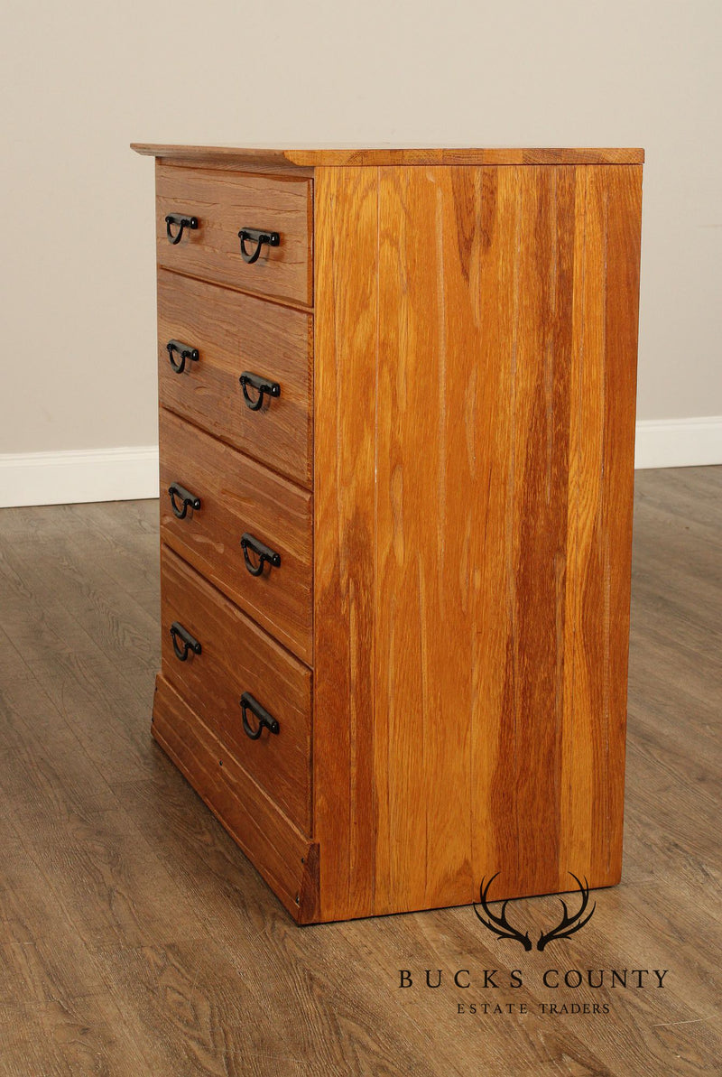 Brandt Ranch Oak Tall Chest of Drawers