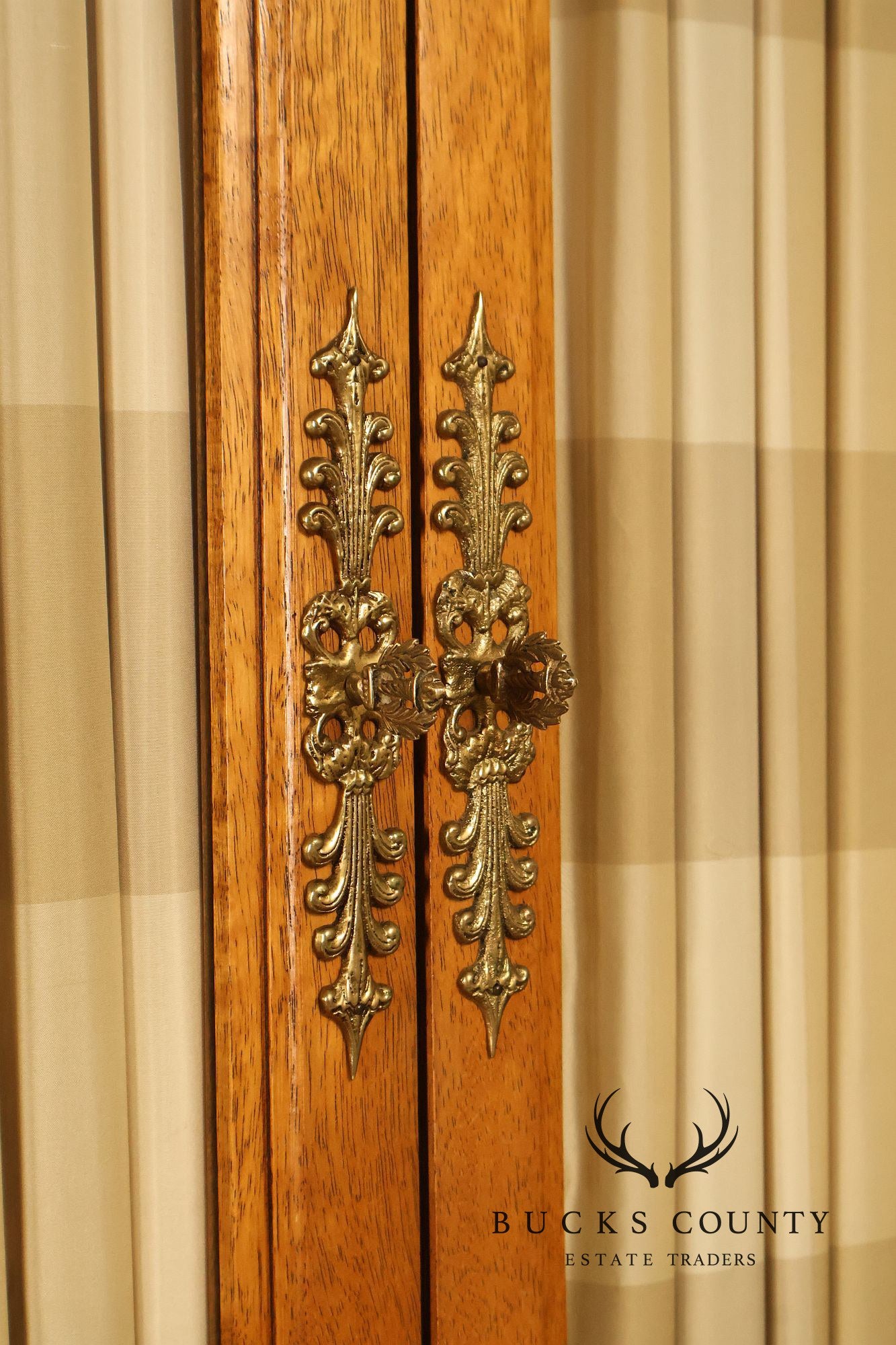 Daniel Jones Inc. Custom Regency Style Bookcase or China Cabinet