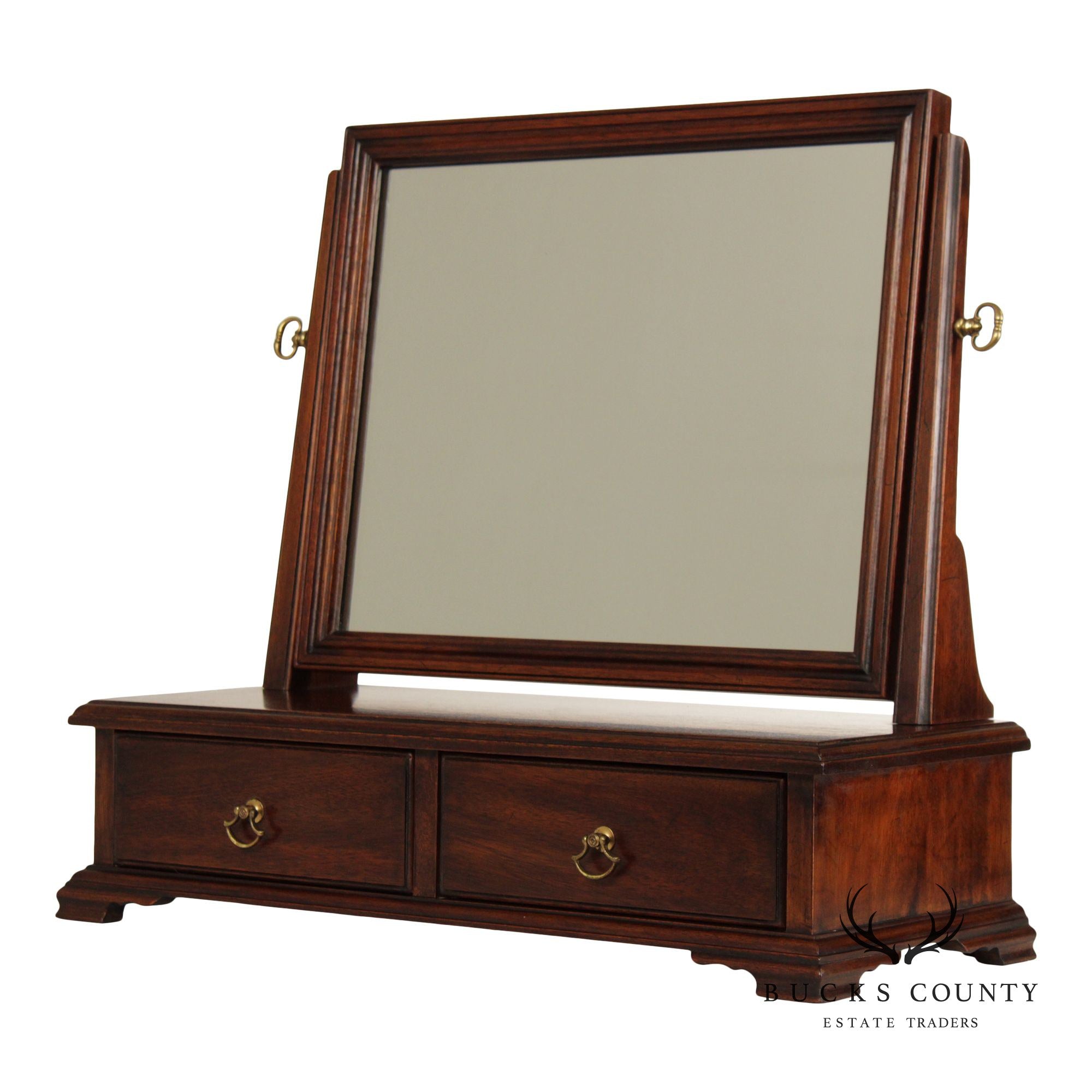 Henkel Harris Mahogany Shaving Mirror