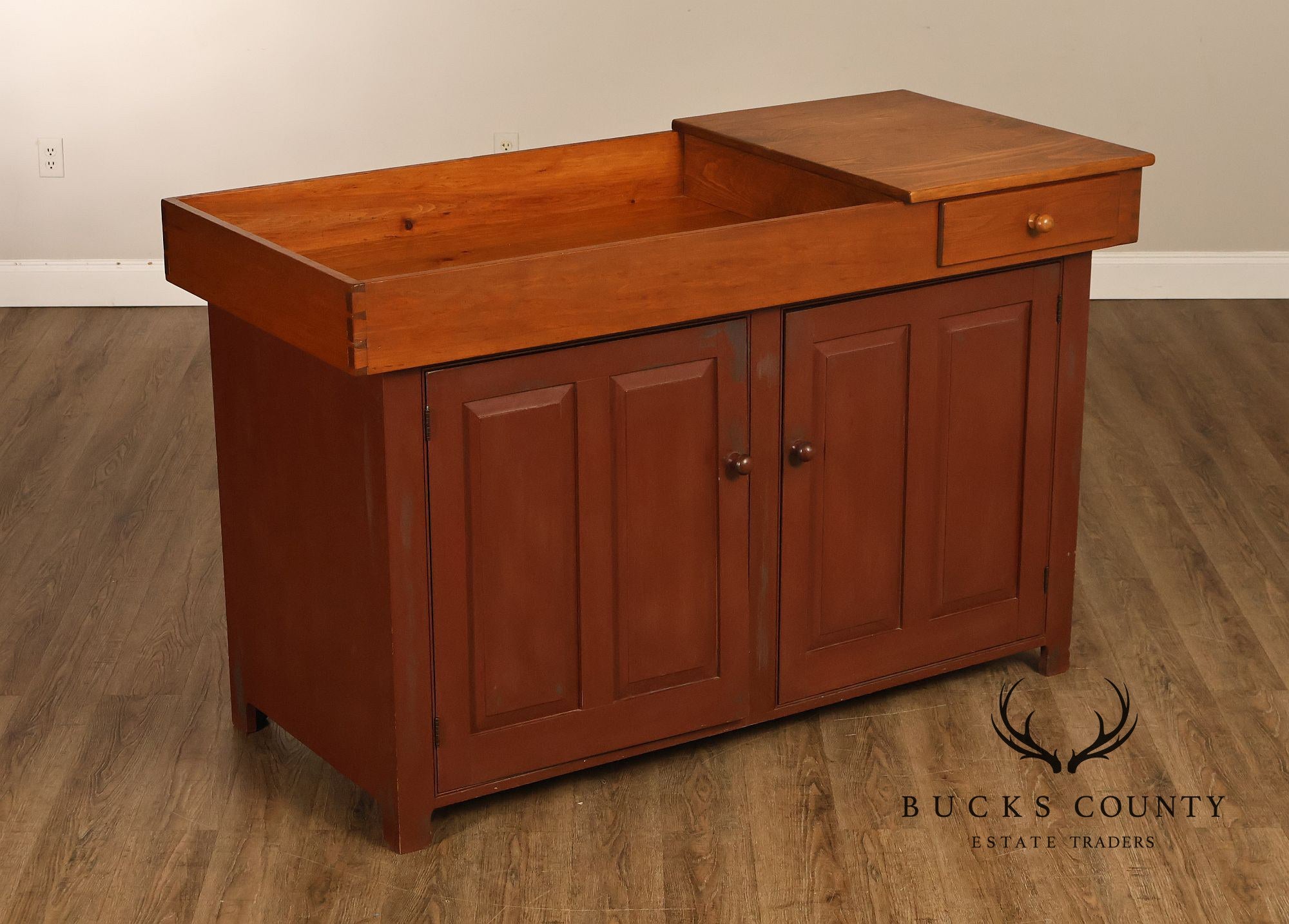 Large Reproduction Dry Sink Made by Wayne Kramer