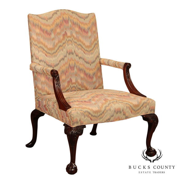 Hickory Chair Co. Chippendale Style Mahogany Armchair