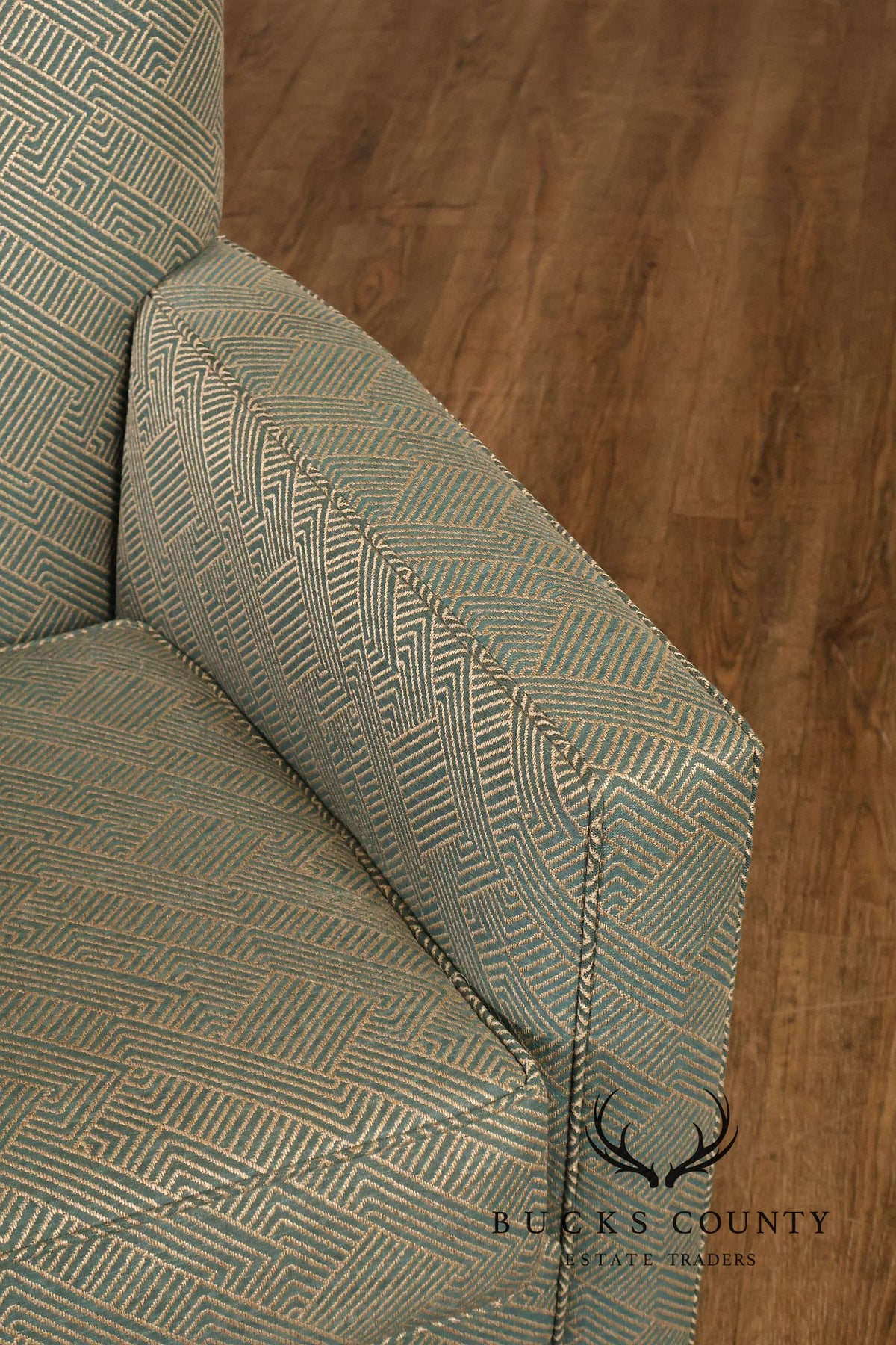 Ethan Allen Contemporary Pair of 'Turner' Armchairs
