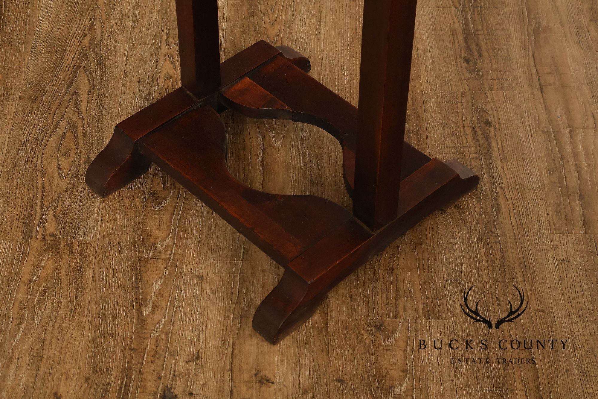 Antique Mission Style Double Sided Coat Rack
