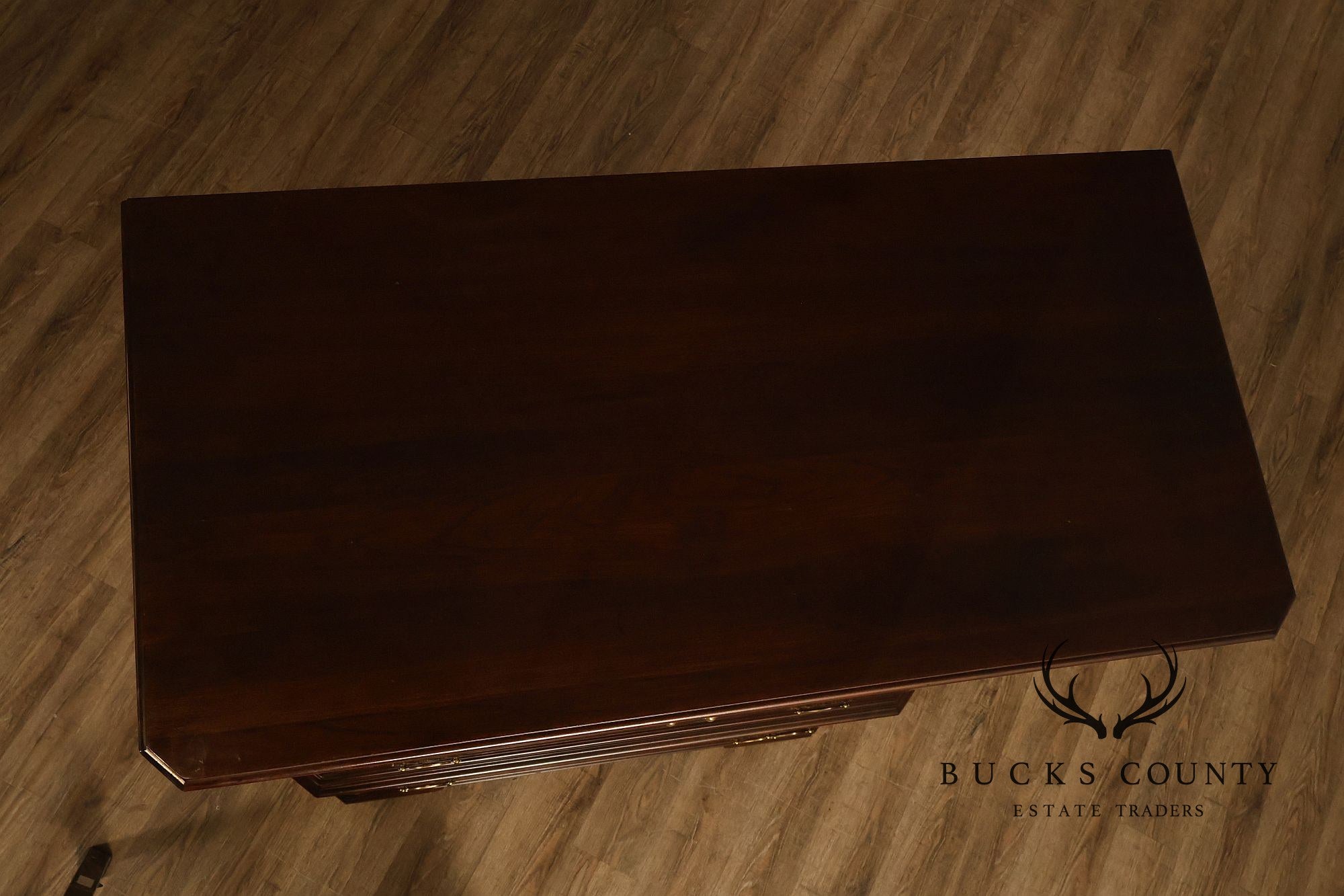 Ethan Allen Georgian Court Cherry Gentleman's Chest Armoire