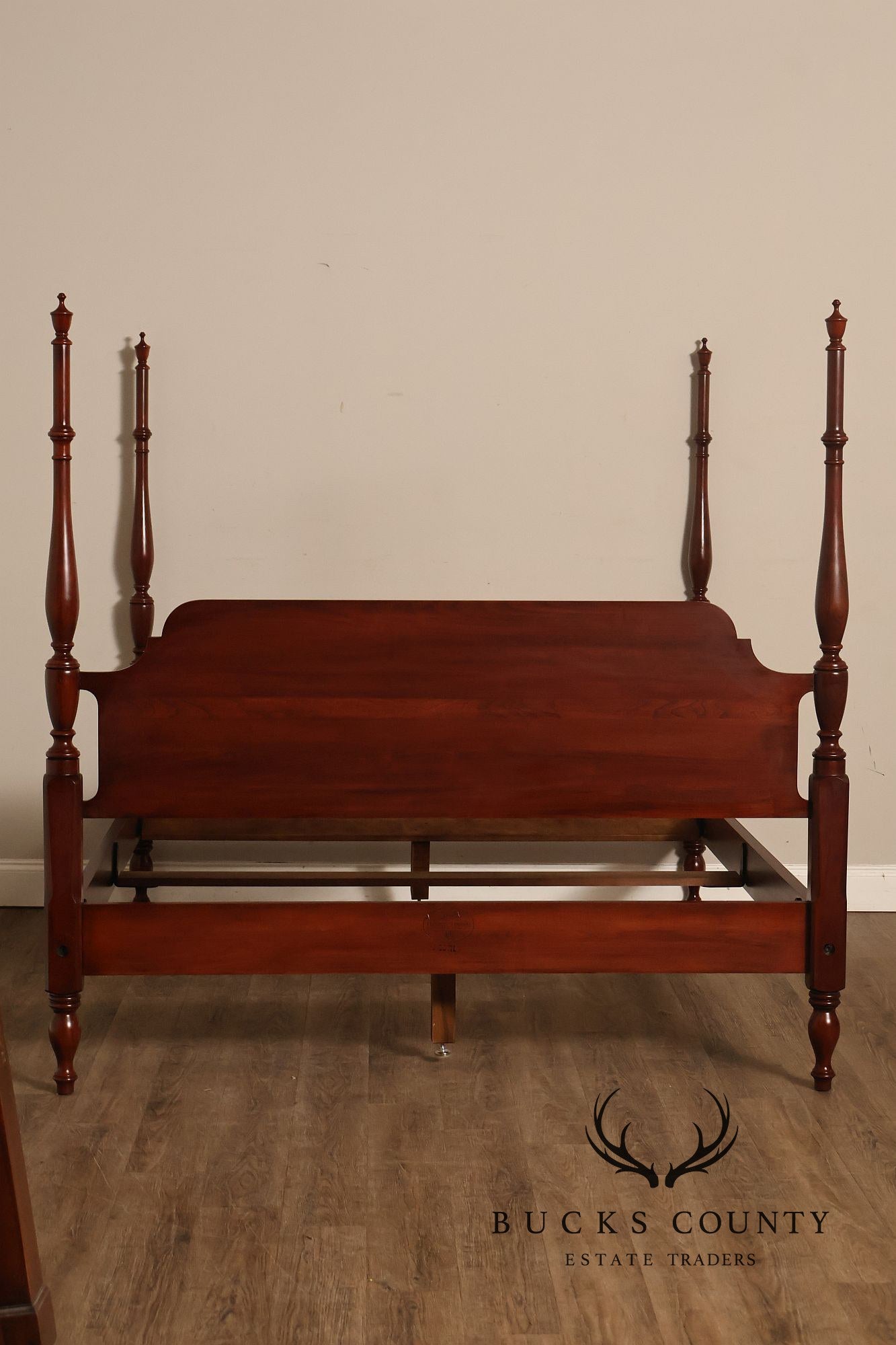 Henkel Harris Solid Cherry Queen Four Poster Bed