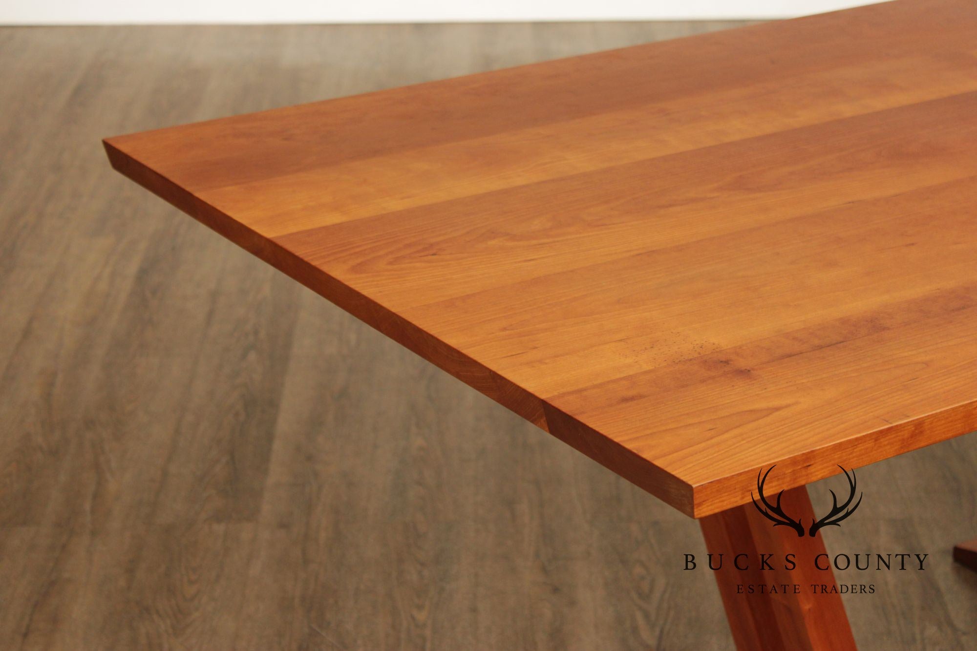 Thomas Moser Cherry Edo Trestle Dining Table