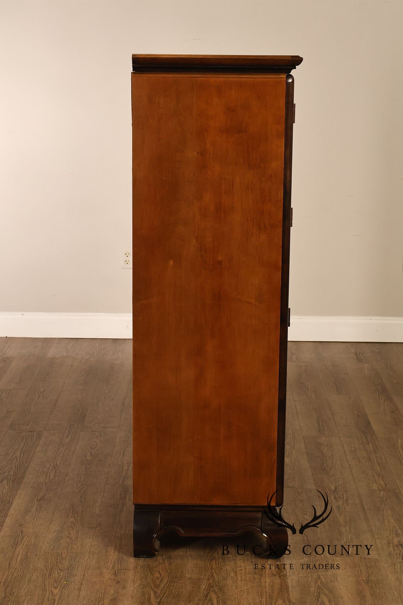 Broyhill Premier Ming Dynasty Asian Style Burl Wood Armoire