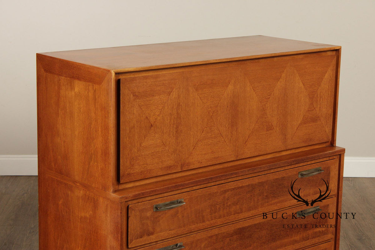 Red Lion Furniture Company Mid-Century Modern Tall Chest