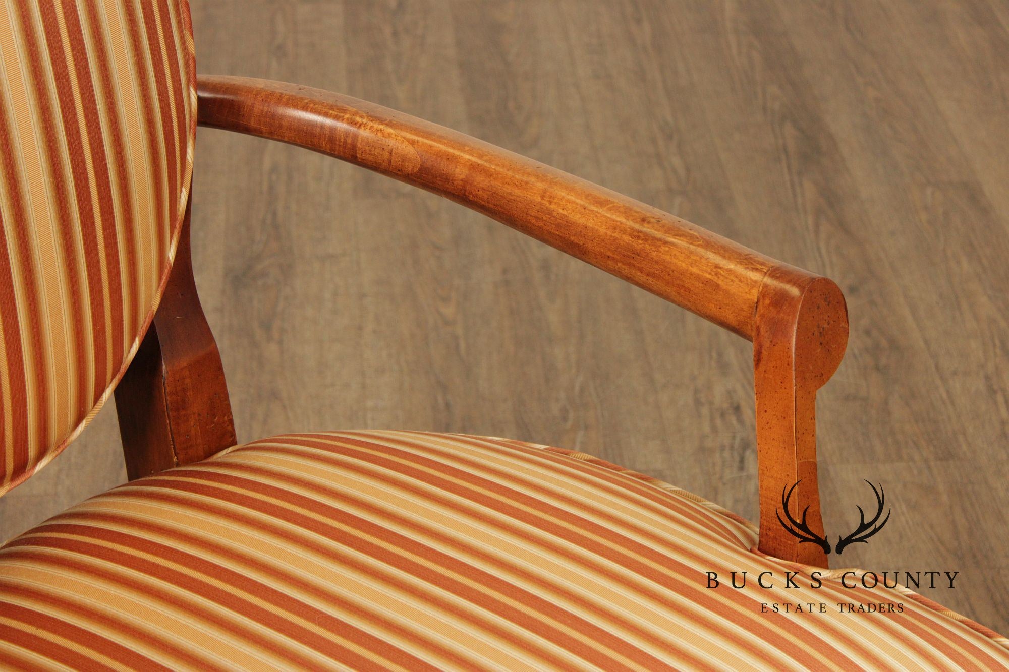 Century Chair Co. Art Deco Style Pair of Armchairs