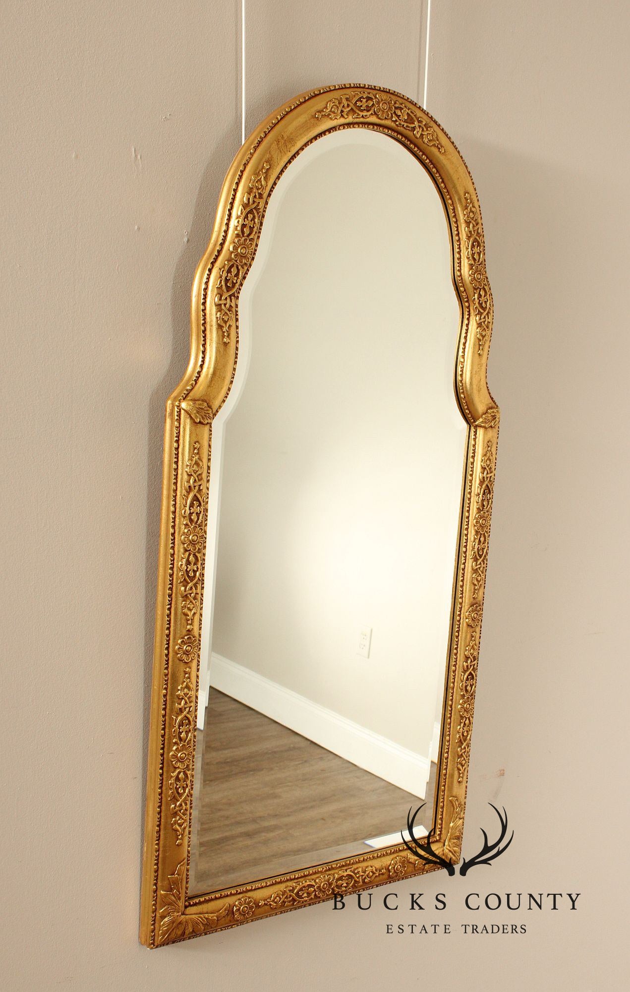 Chelsea House Pair of 'Carlton' Giltwood Wall Mirrors