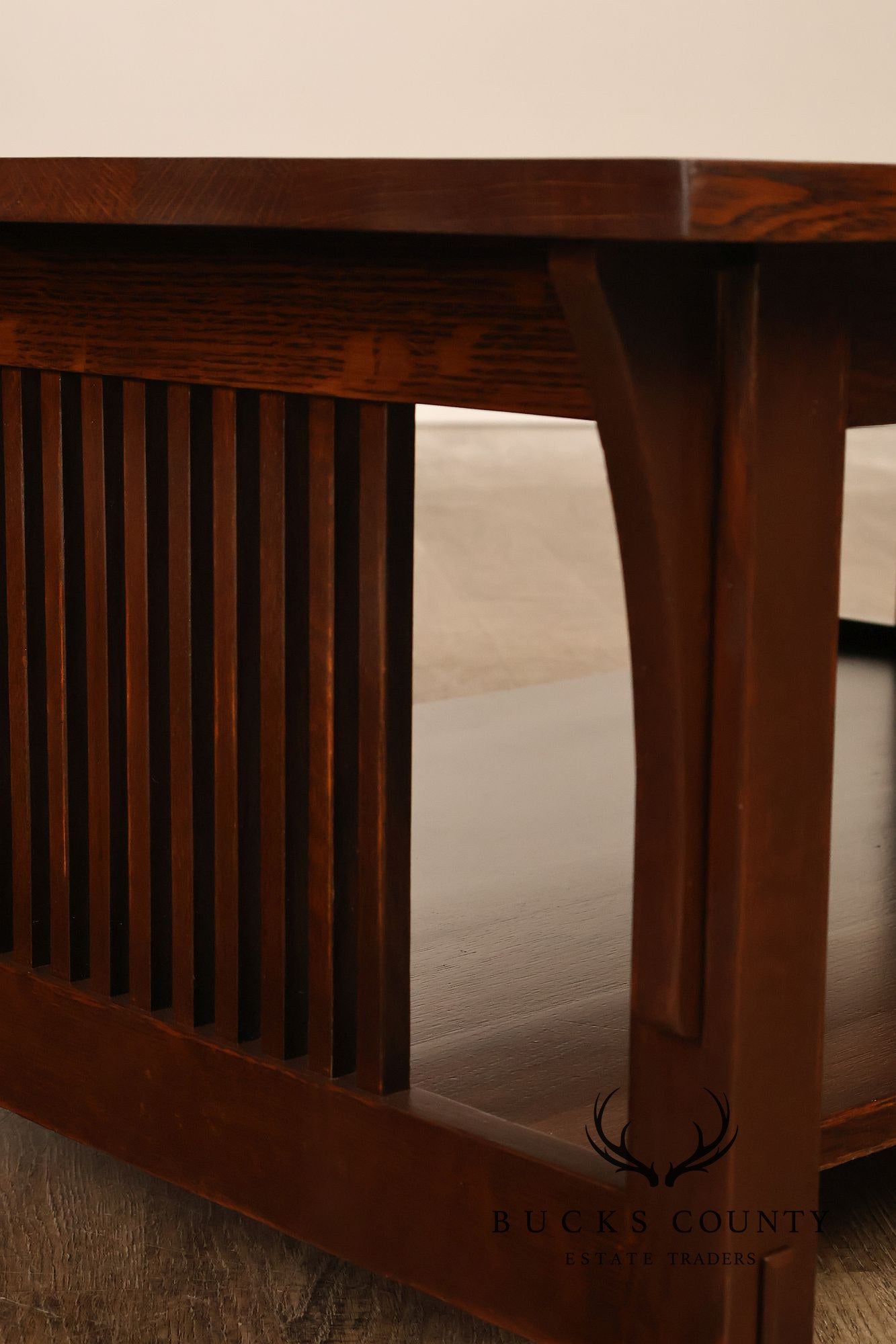 Stickley Mission Collection Oak Cocktail Table